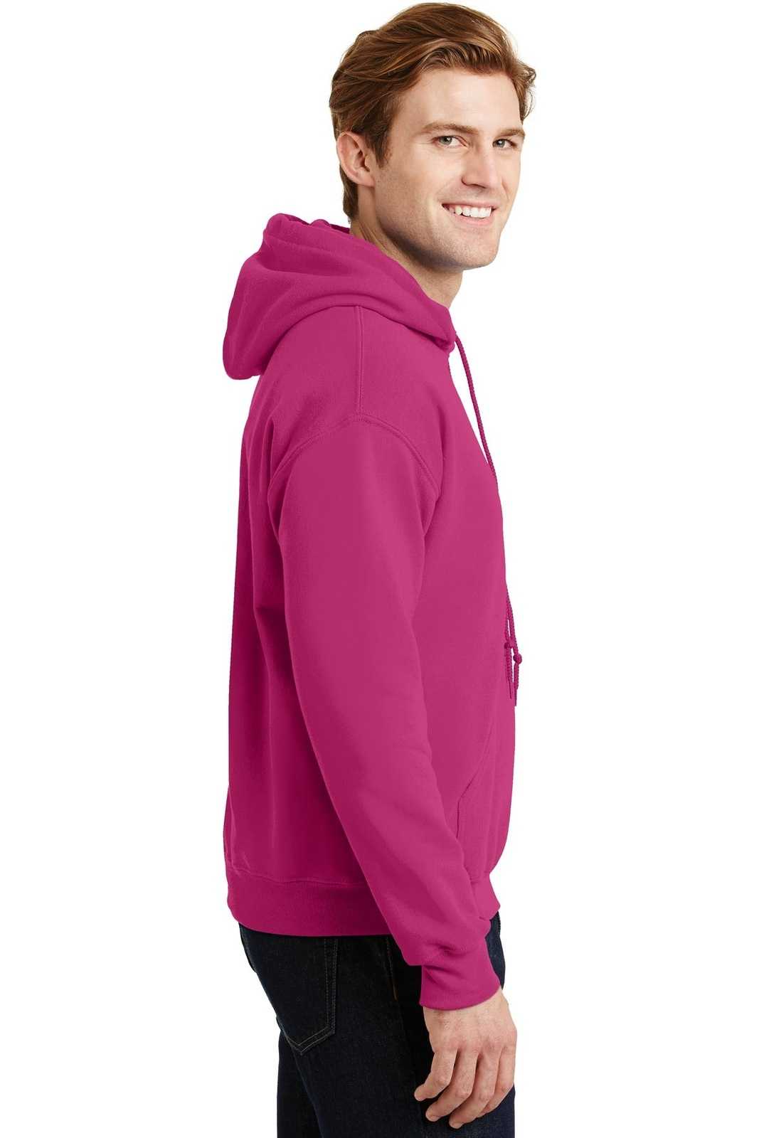 Gildan 18500 Heavy Blend Hooded Sweatshirt - Heliconia - HIT a Double