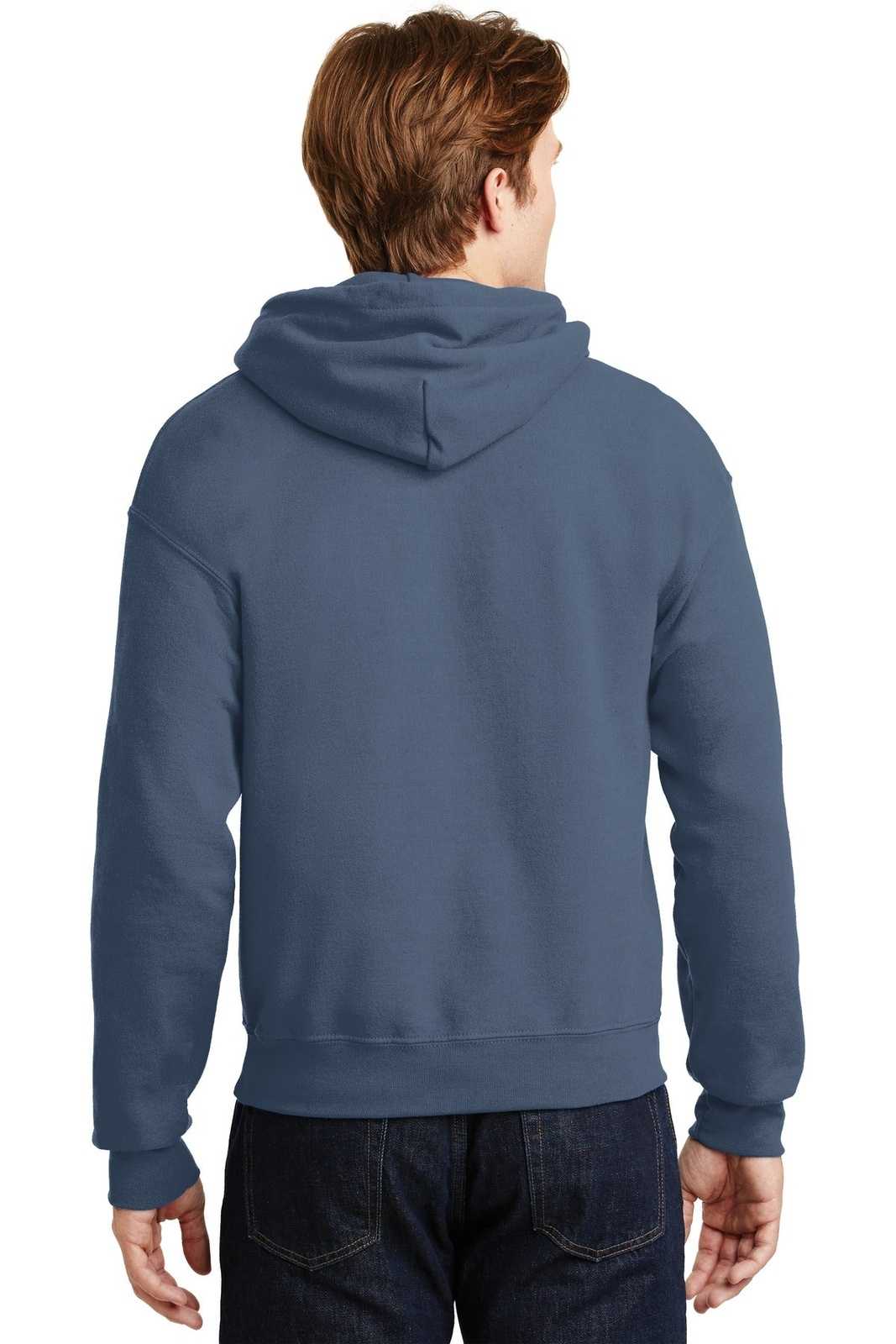 Gildan 18500 Heavy Blend Hooded Sweatshirt - Indigo Blue - HIT a Double