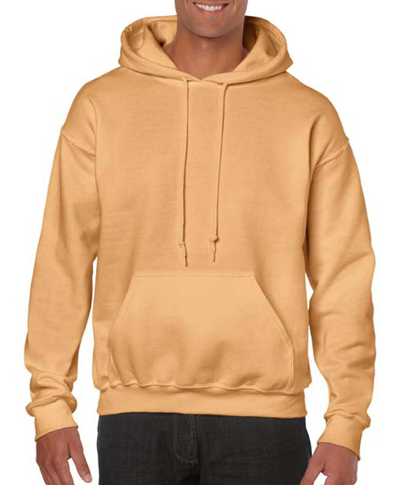 Gildan 18500 Heavy Blend Hooded Sweatshirt - Old Gold - HIT a Double