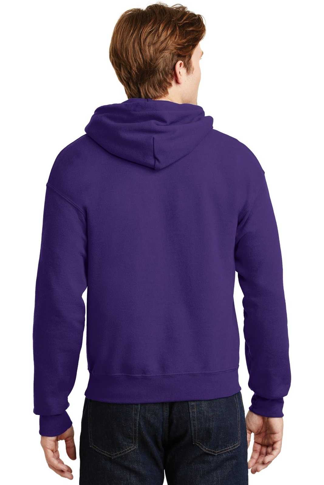 Gildan 18500 Heavy Blend Hooded Sweatshirt - Purple - HIT a Double
