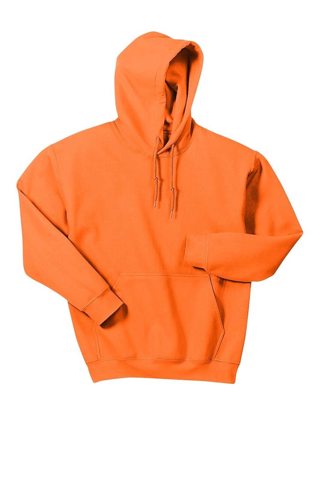 Gildan 18500 Heavy Blend Hooded Sweatshirt - S. Orange - HIT a Double