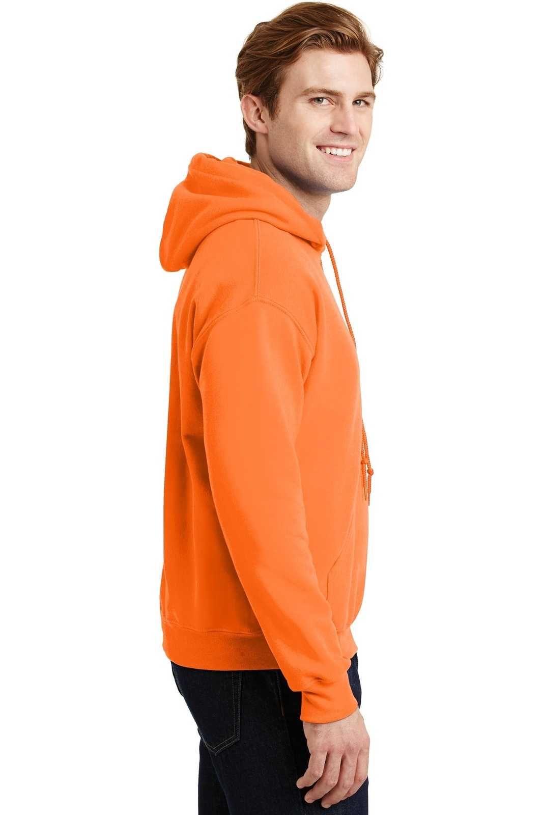 Gildan 18500 Heavy Blend Hooded Sweatshirt - S. Orange - HIT a Double
