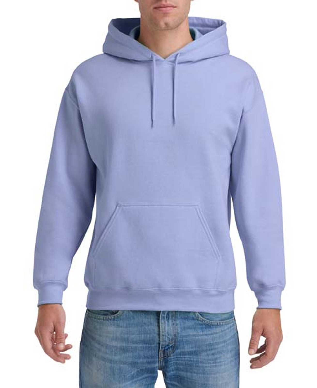 Gildan 18500 Heavy Blend Hooded Sweatshirt - Violet - HIT a Double