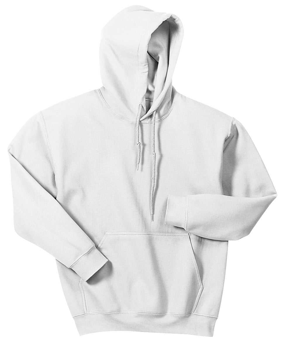 Gildan 18500 Heavy Blend Hooded Sweatshirt - White - HIT a Double