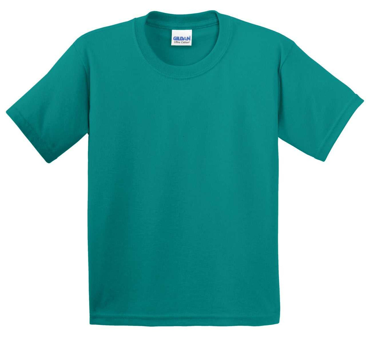 Gildan 2000B Youth Ultra Cotton 100% Cotton T-Shirt - Jade Dome - HIT a Double