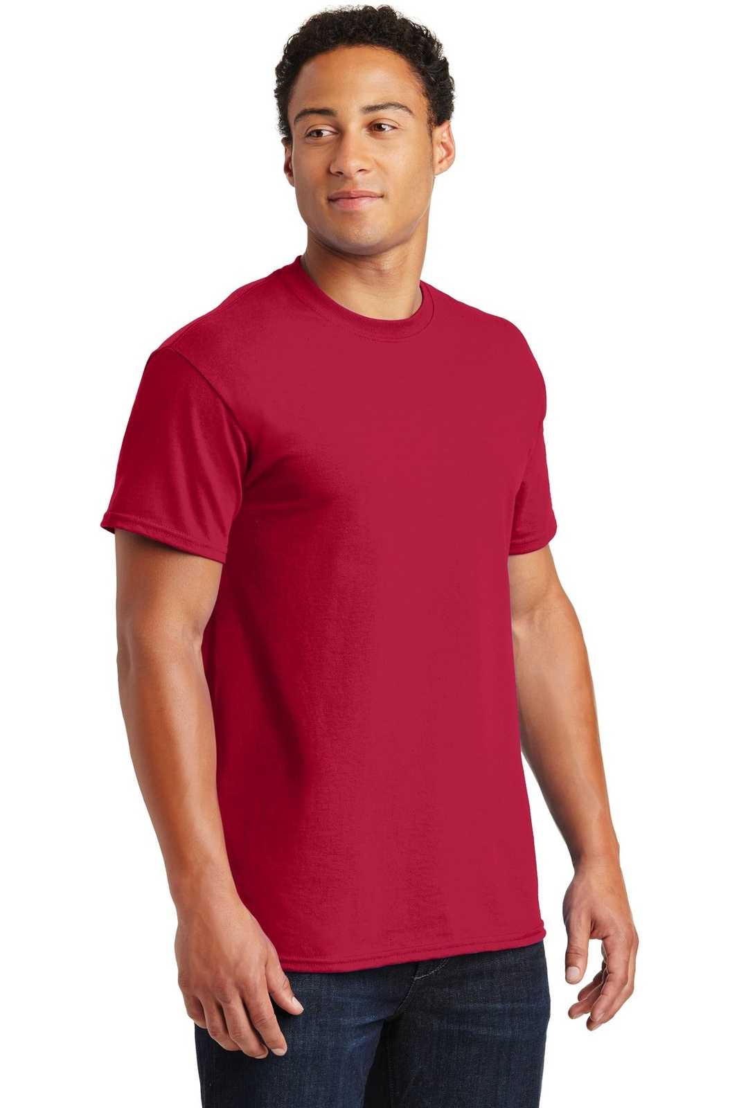 Gildan 2000 Ultra Cotton 100% Cotton T-Shirt - Cherry Red - HIT a Double
