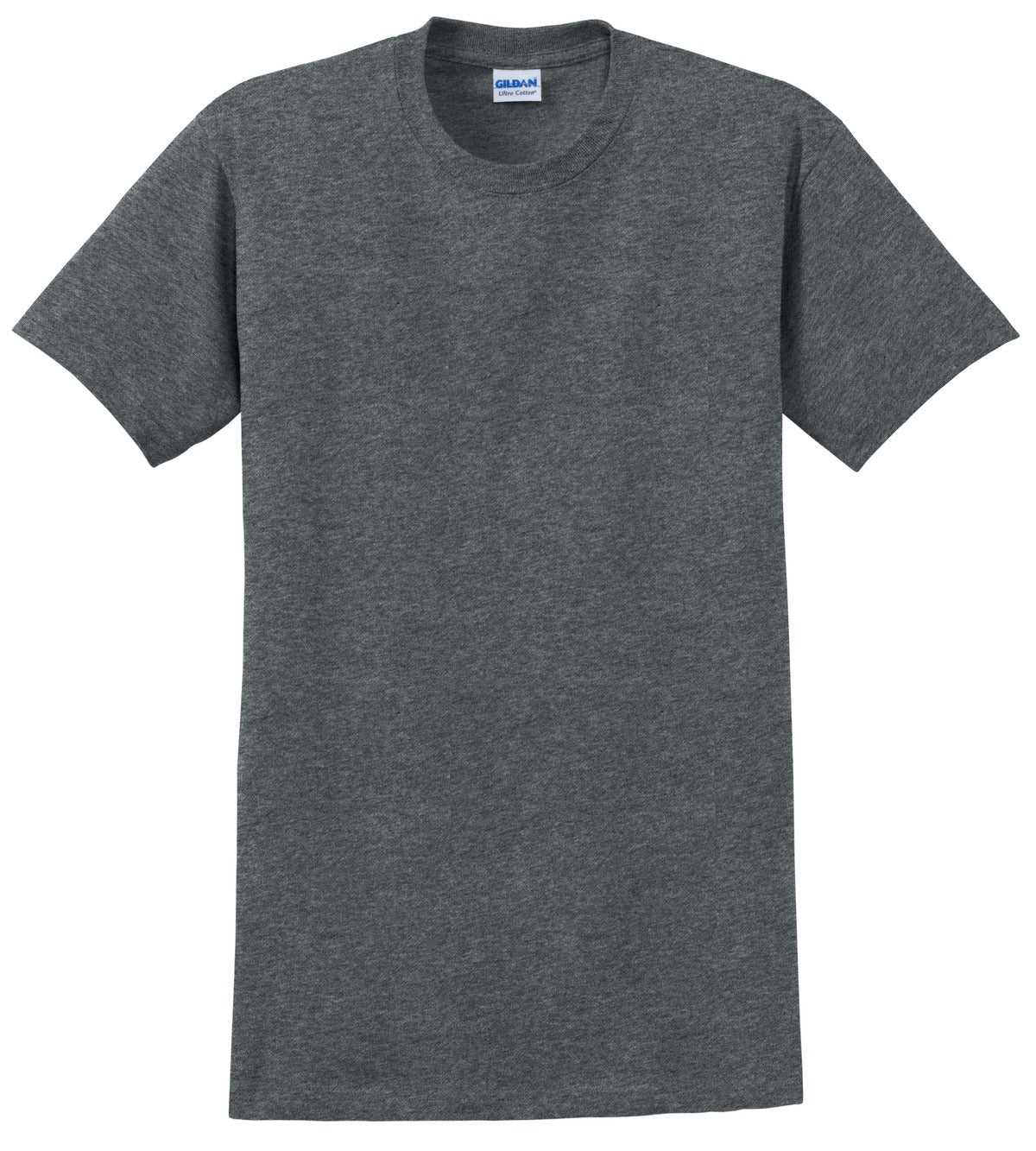 Gildan 2000 Ultra Cotton 100% Cotton T-Shirt - Dark Heather - HIT a Double