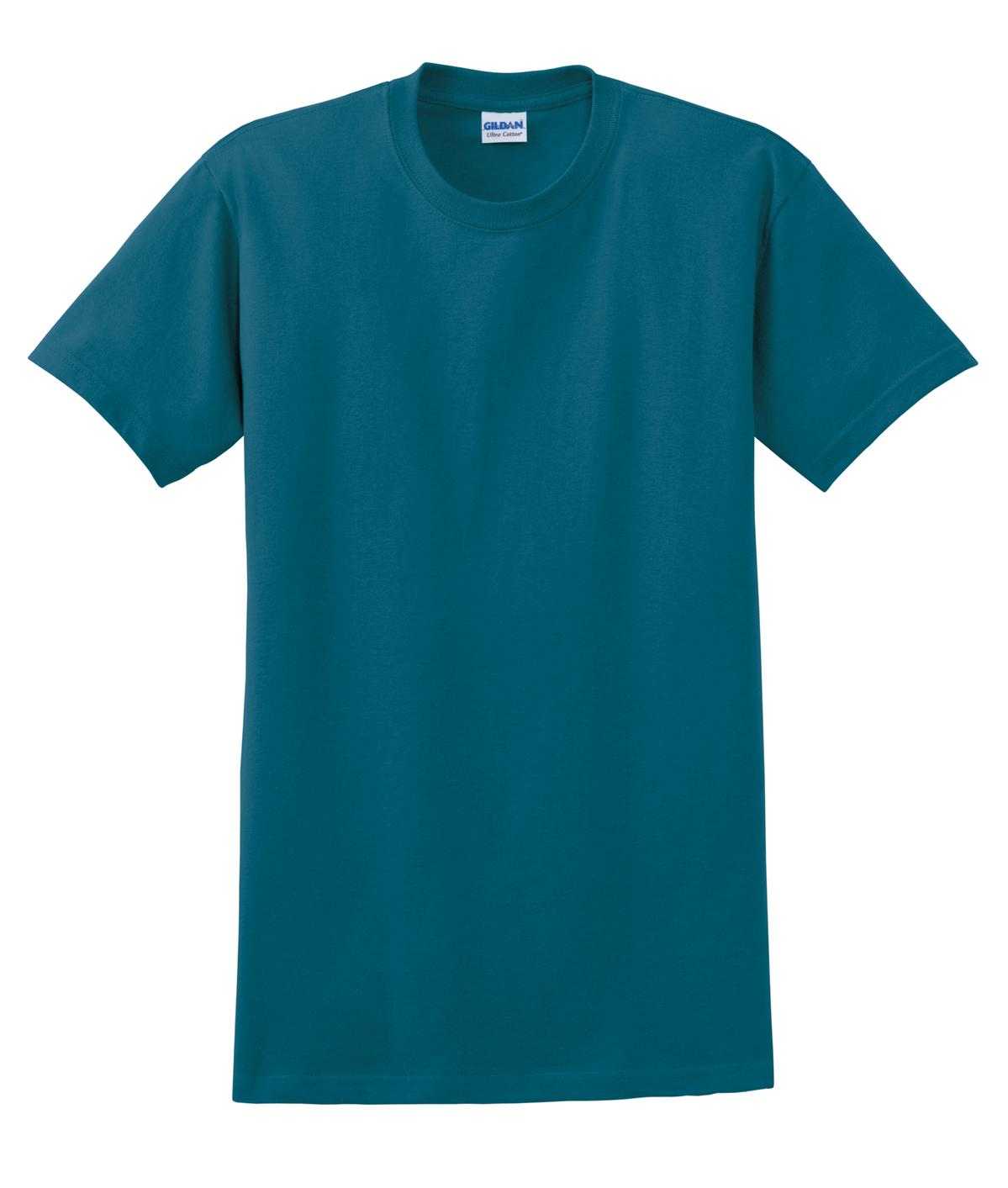 Gildan 2000 Ultra Cotton 100% Cotton T-Shirt - Galapagos Blue - HIT a Double