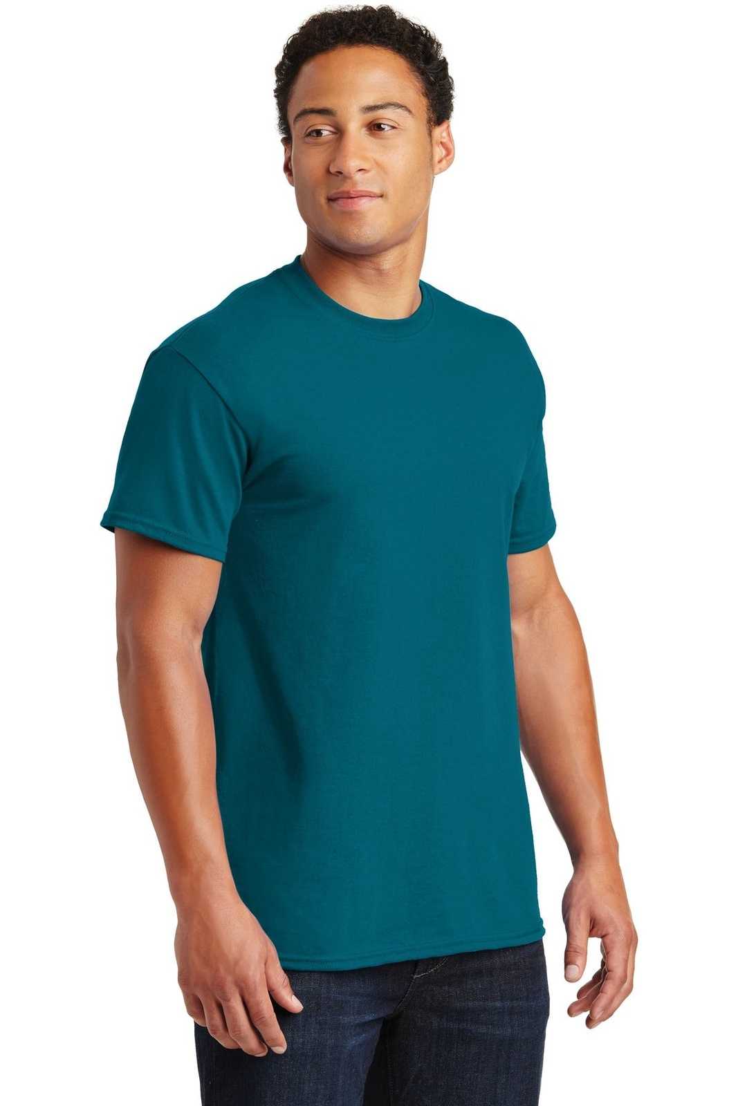 Gildan 2000 Ultra Cotton 100% Cotton T-Shirt - Galapagos Blue - HIT a Double