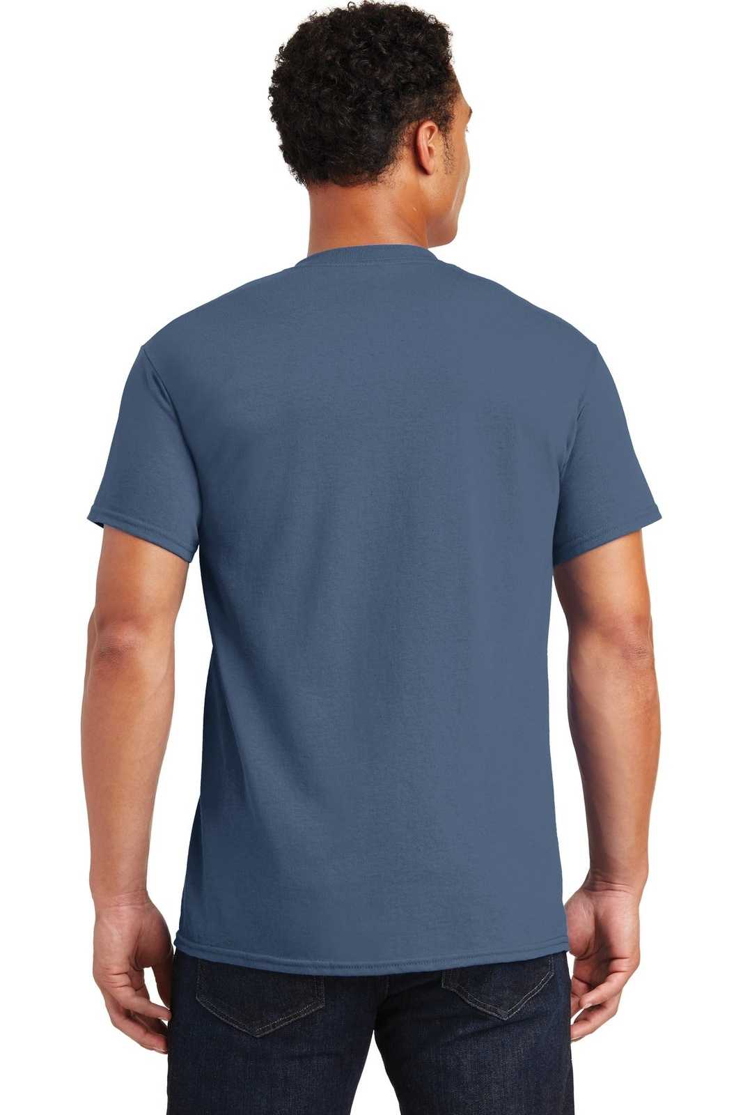 Gildan 2000 Ultra Cotton 100% Cotton T-Shirt - Indigo Blue - HIT a Double