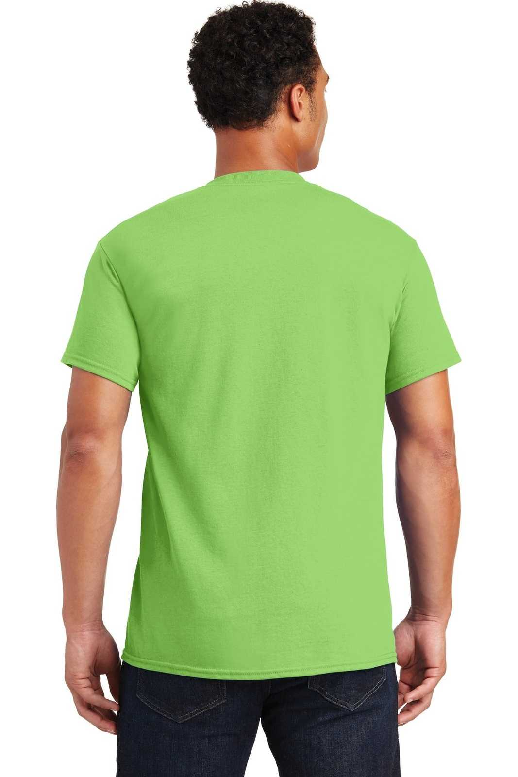 Gildan 2000 Ultra Cotton 100% Cotton T-Shirt - Lime - HIT a Double