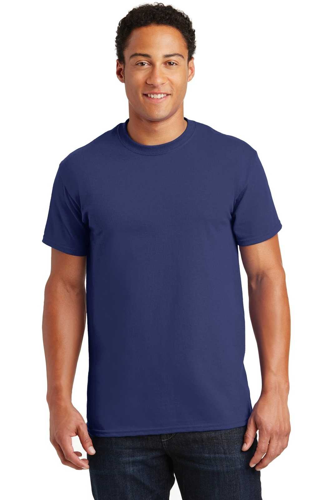 Gildan 2000 Ultra Cotton 100% Cotton T-Shirt - Metro Blue - HIT a Double