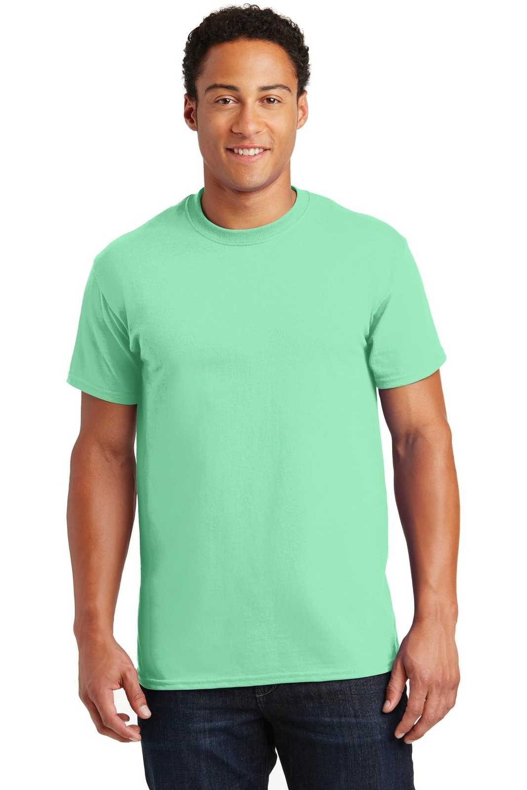 Gildan 2000 Ultra Cotton 100% Cotton T-Shirt - Mint Green - HIT a Double