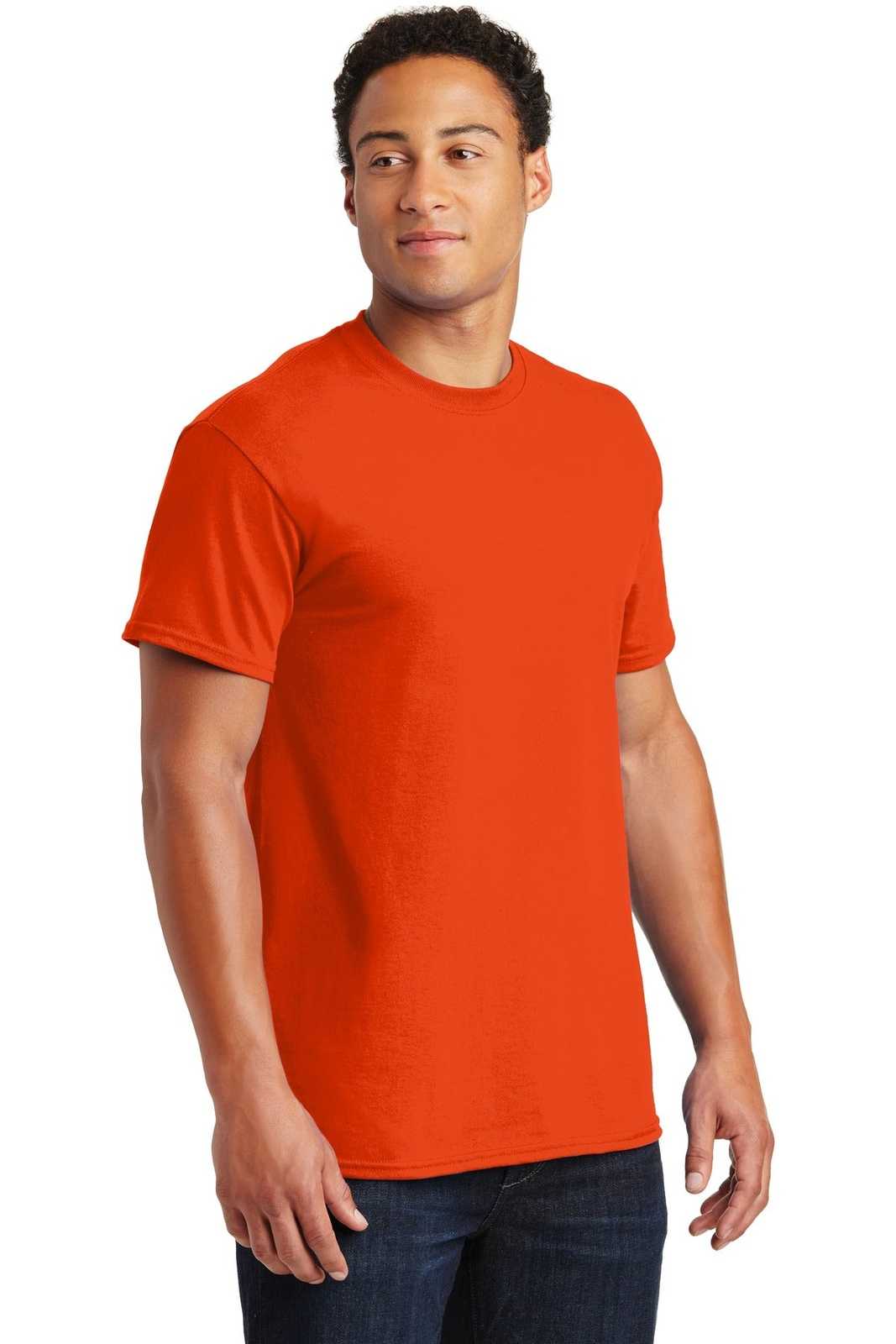 Gildan 2000 Ultra Cotton 100% Cotton T-Shirt - Orange - HIT a Double