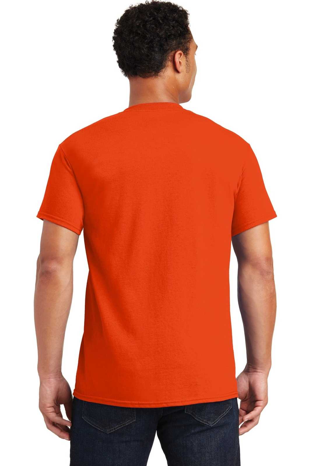 Gildan 2000 Ultra Cotton 100% Cotton T-Shirt - Orange - HIT a Double