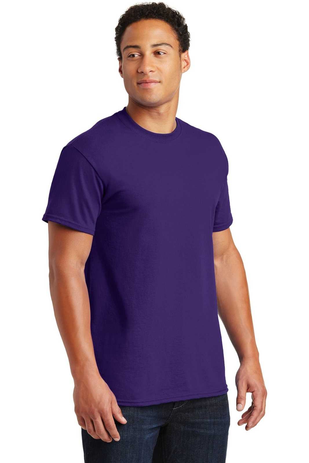 Gildan 2000 Ultra Cotton 100% Cotton T-Shirt - Purple - HIT a Double