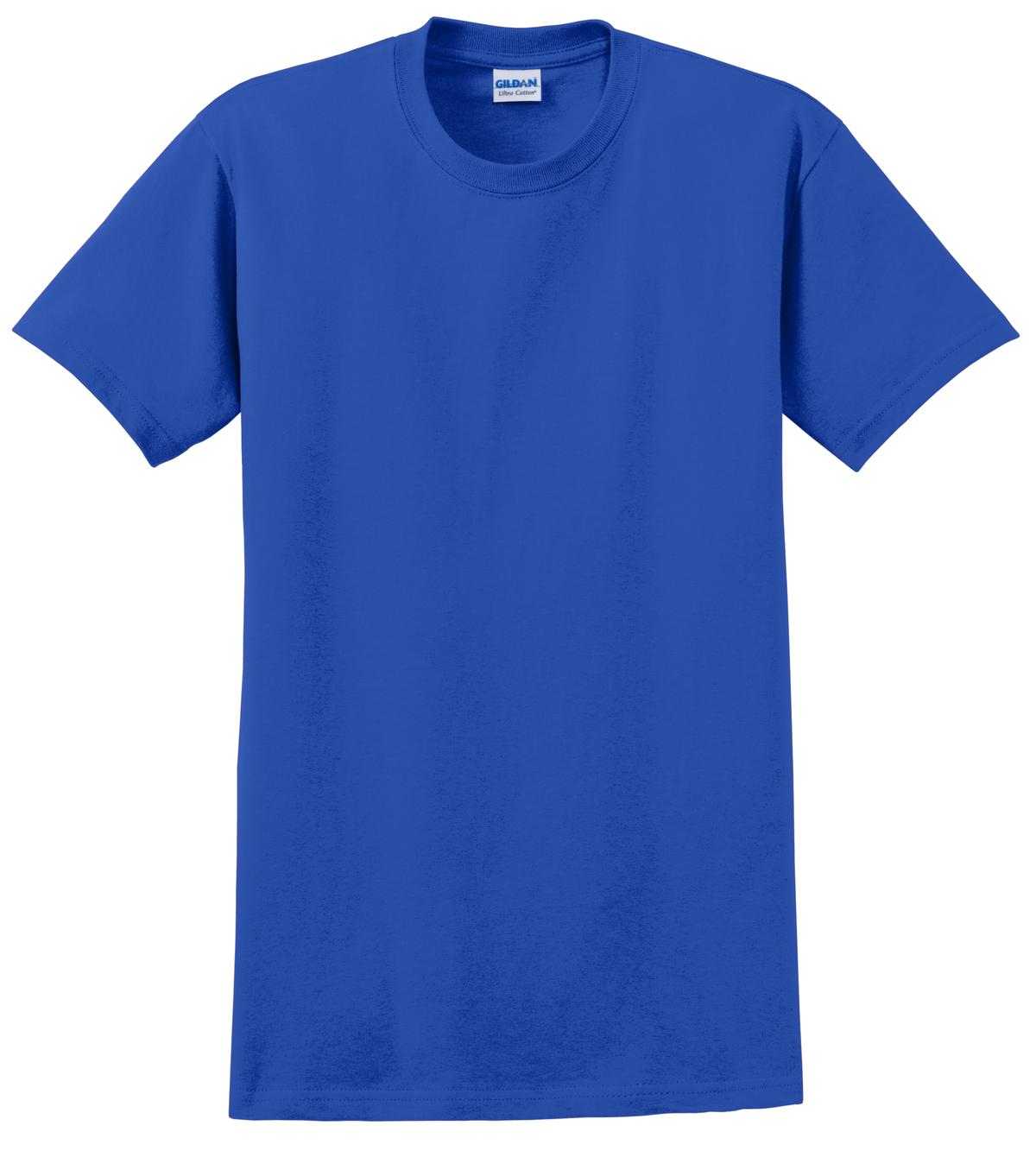 Gildan 2000 Ultra Cotton 100% Cotton T-Shirt - Royal - HIT a Double