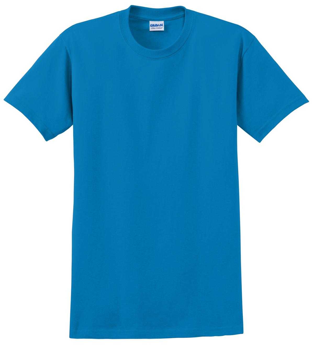 Gildan 2000 Ultra Cotton 100% Cotton T-Shirt - Sapphire - HIT a Double