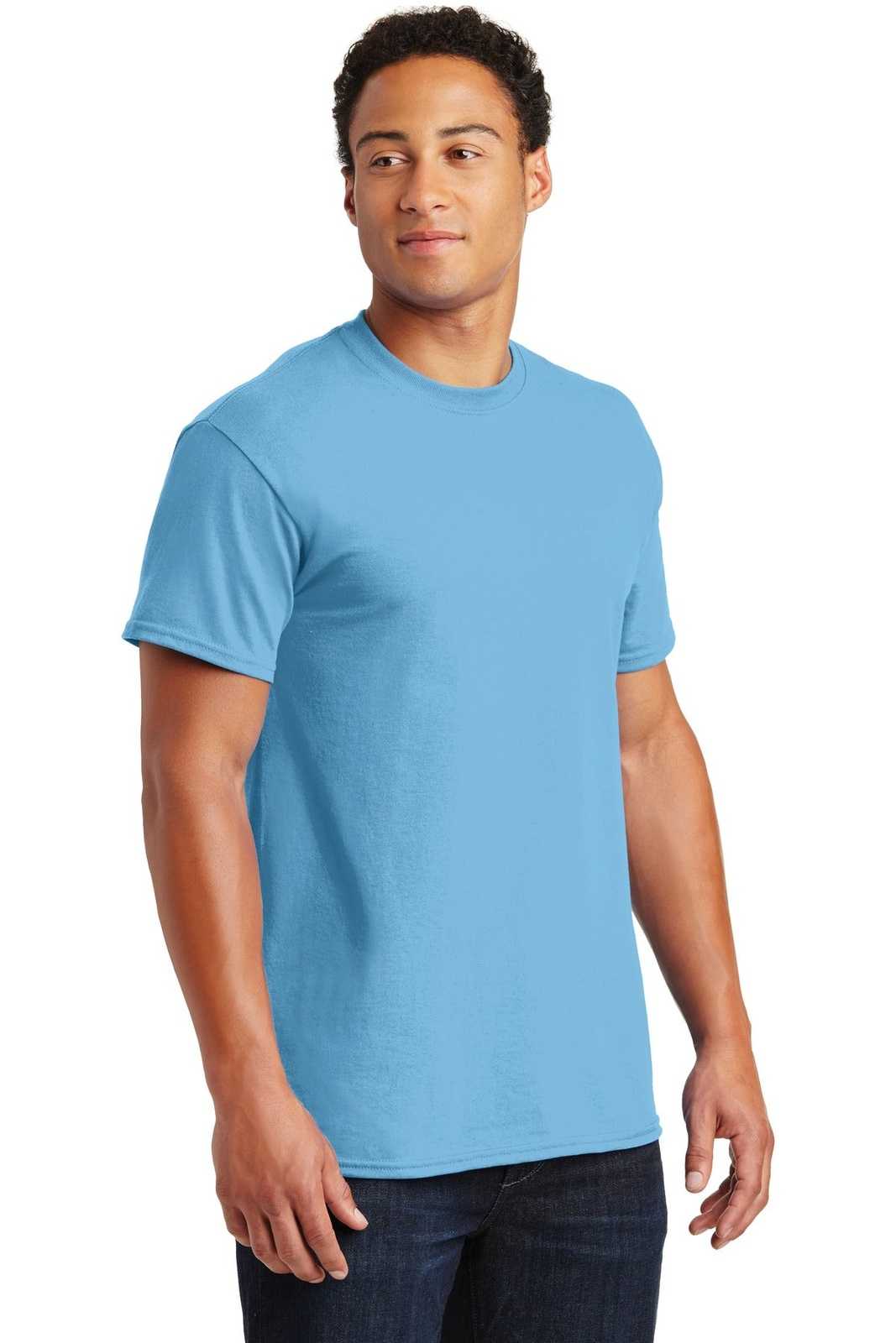 Gildan 2000 Ultra Cotton 100% Cotton T-Shirt - Sky - HIT a Double