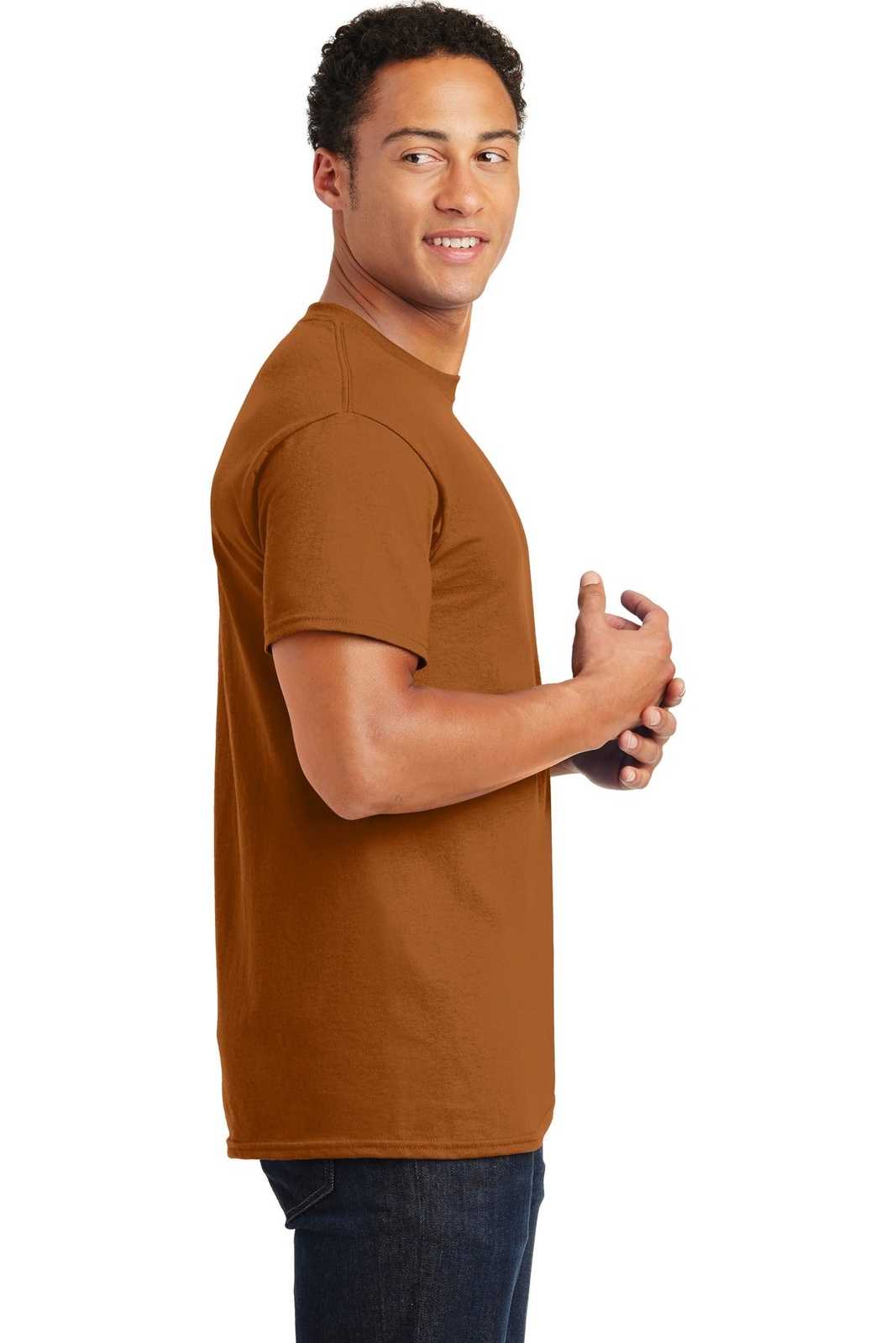 Gildan 2000 Ultra Cotton 100% Cotton T-Shirt - Texas Orange - HIT a Double