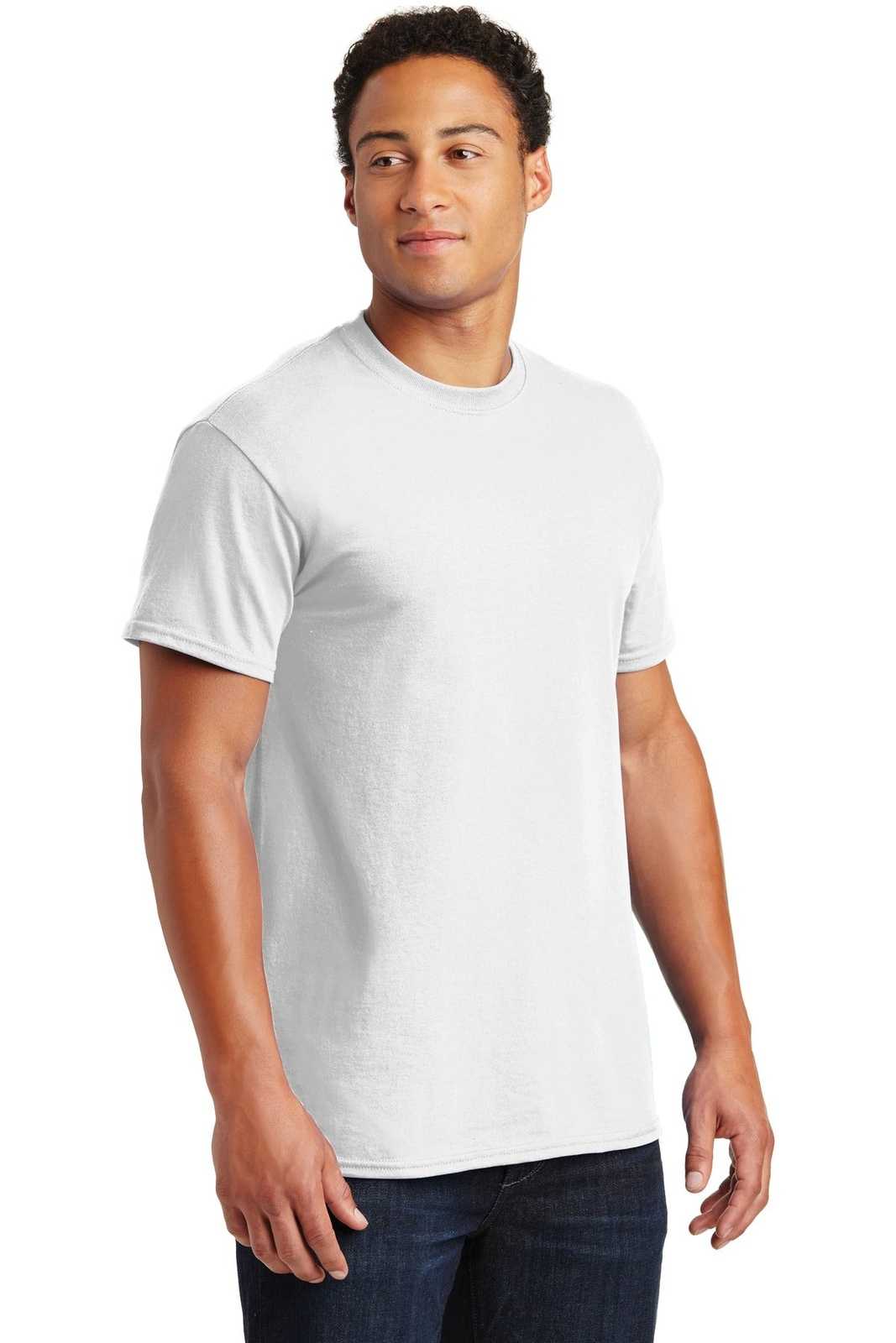 Gildan 2000 Ultra Cotton 100% Cotton T-Shirt - White - HIT a Double
