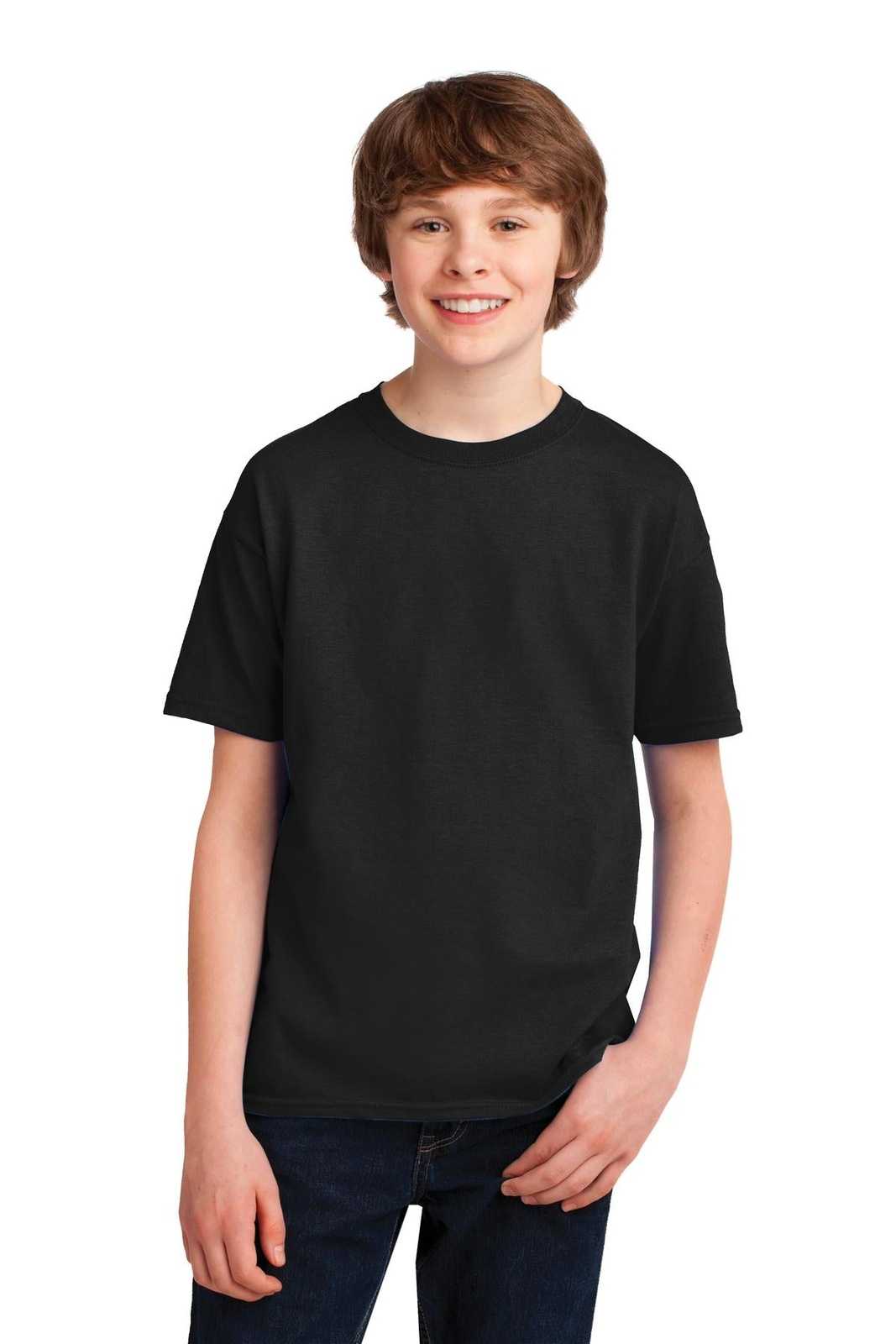 Gildan 42000B Youth Performance T-Shirt - Black - HIT a Double