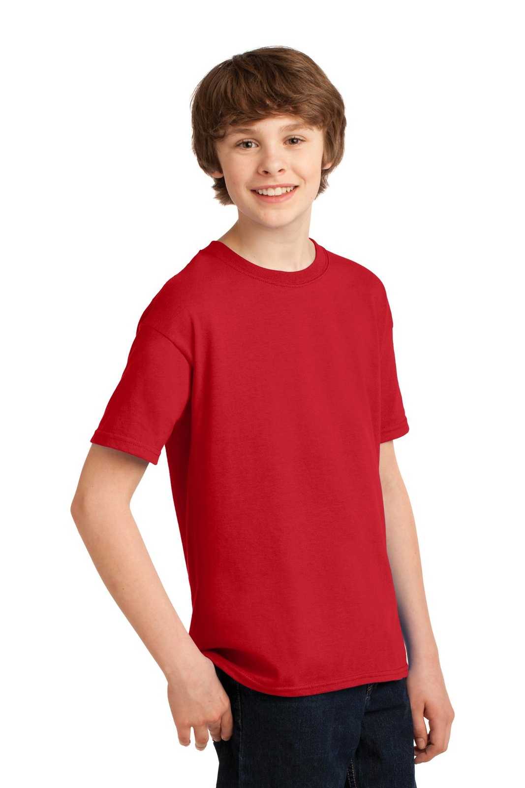 Gildan 42000B Youth Performance T-Shirt - Red - HIT a Double