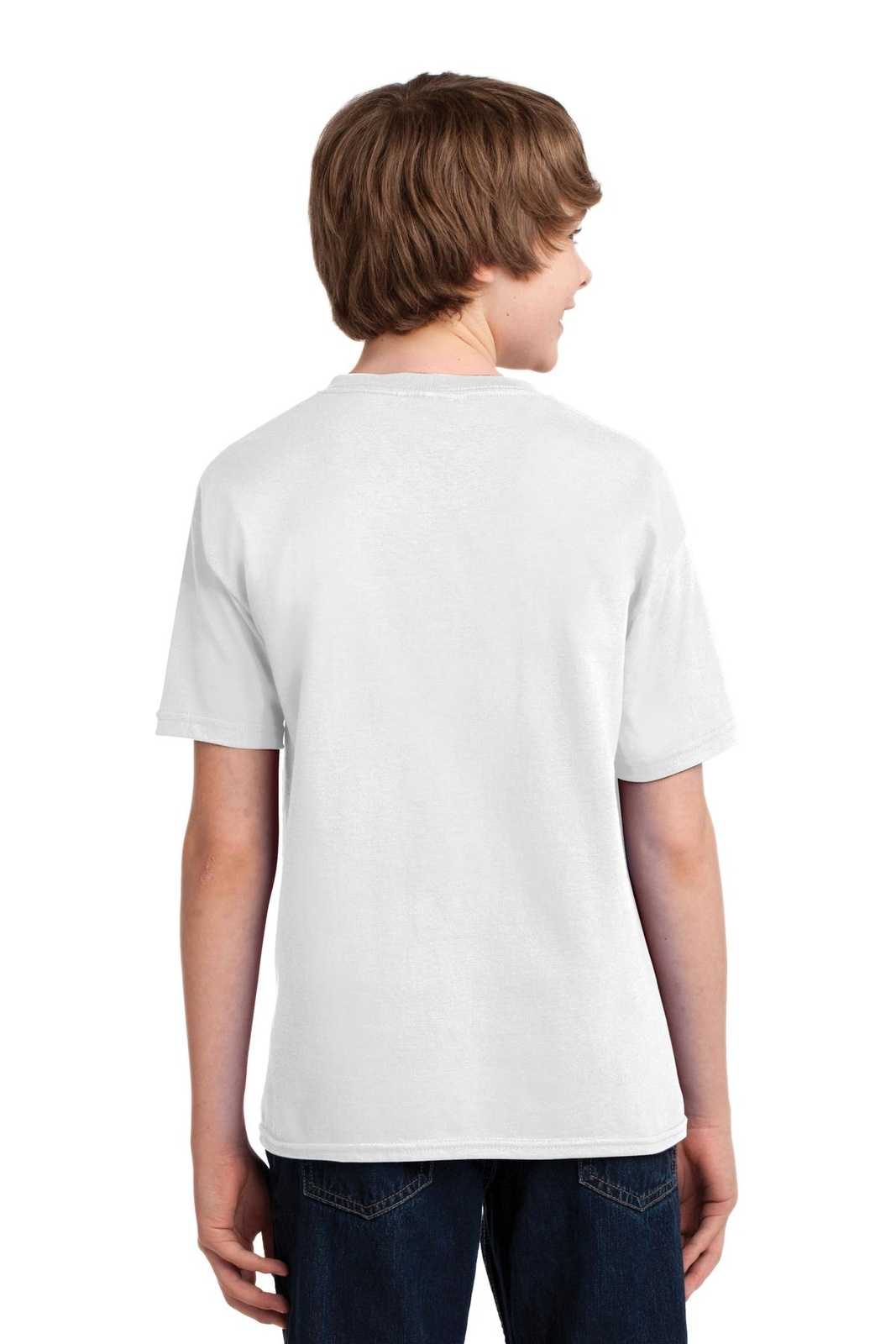 Gildan 42000B Youth Performance T-Shirt - White - HIT a Double