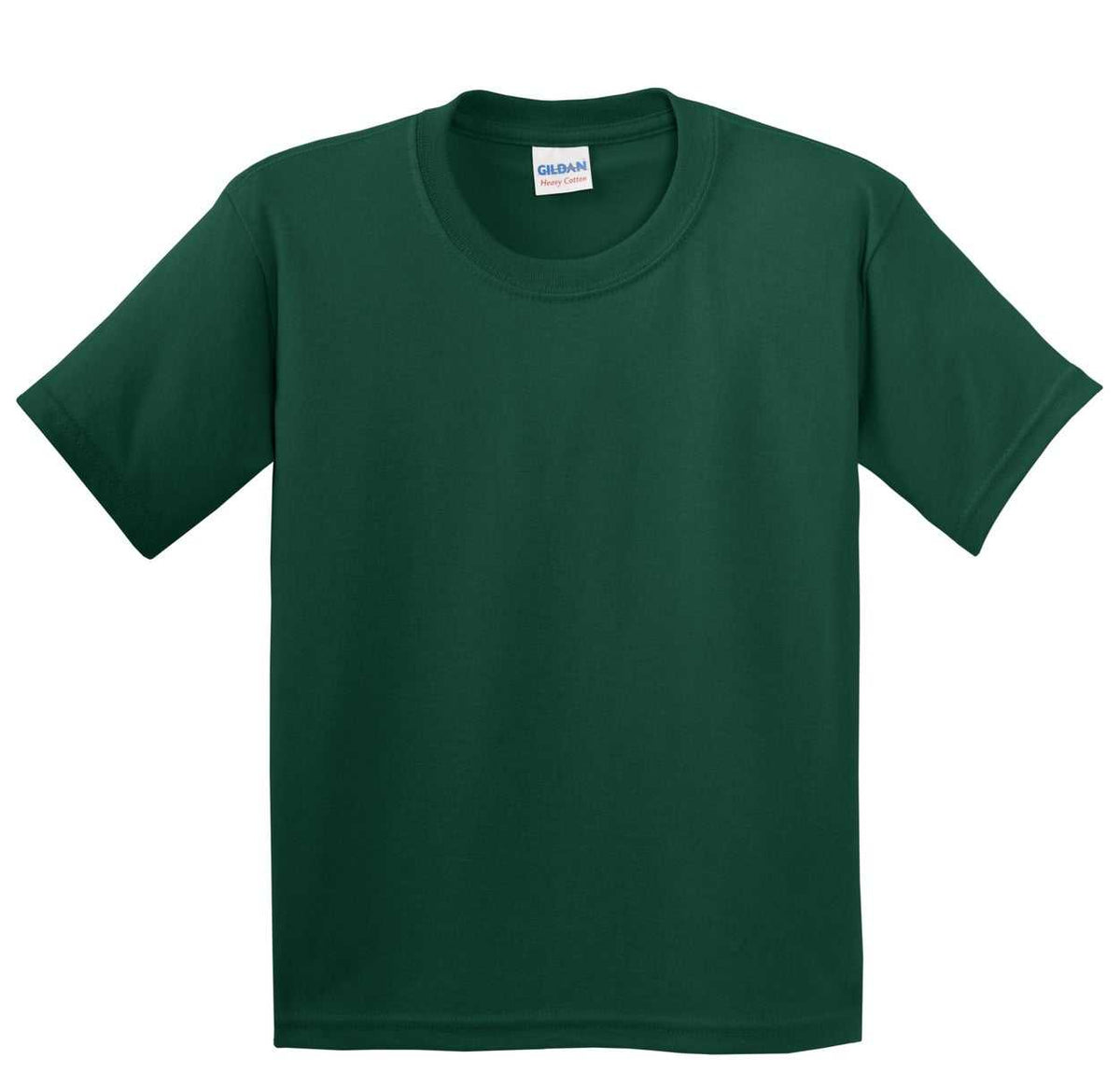 Gildan 5000B Youth Heavy Cotton 100% Cotton T-Shirt - Forest - HIT a Double