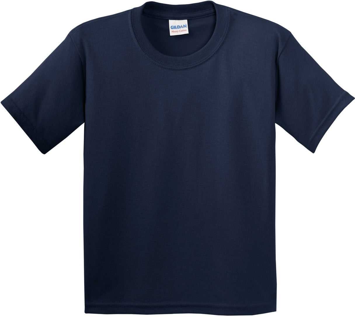 Navy gildan shirt discount