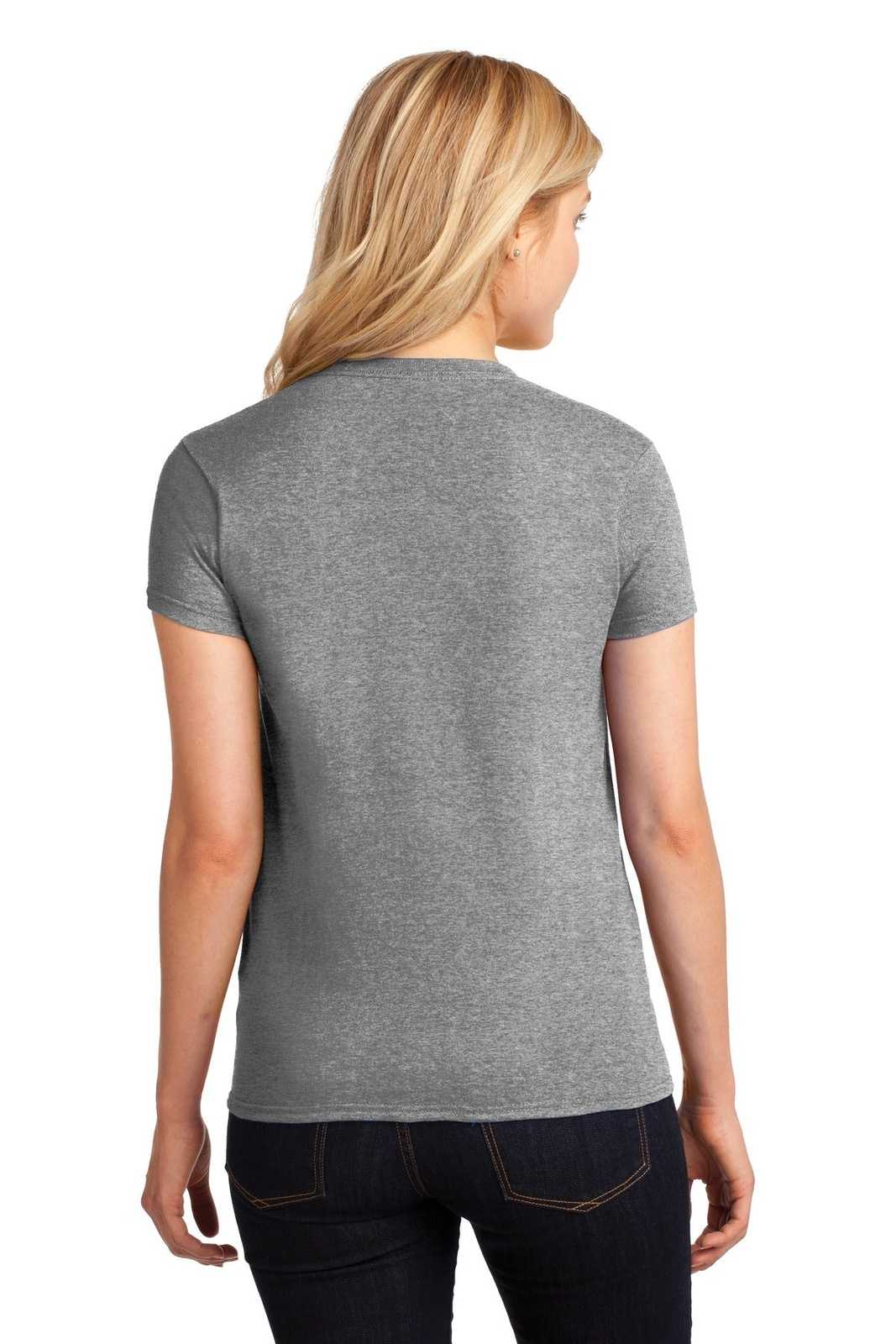 Gildan 5000L Ladies Heavy Cotton 100% Cotton T-Shirt - Graphite Heather - HIT a Double