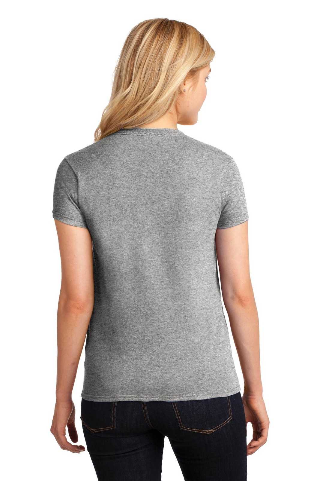 Gildan 5000L Ladies Heavy Cotton 100% Cotton T-Shirt - Sport Gray - HIT a Double