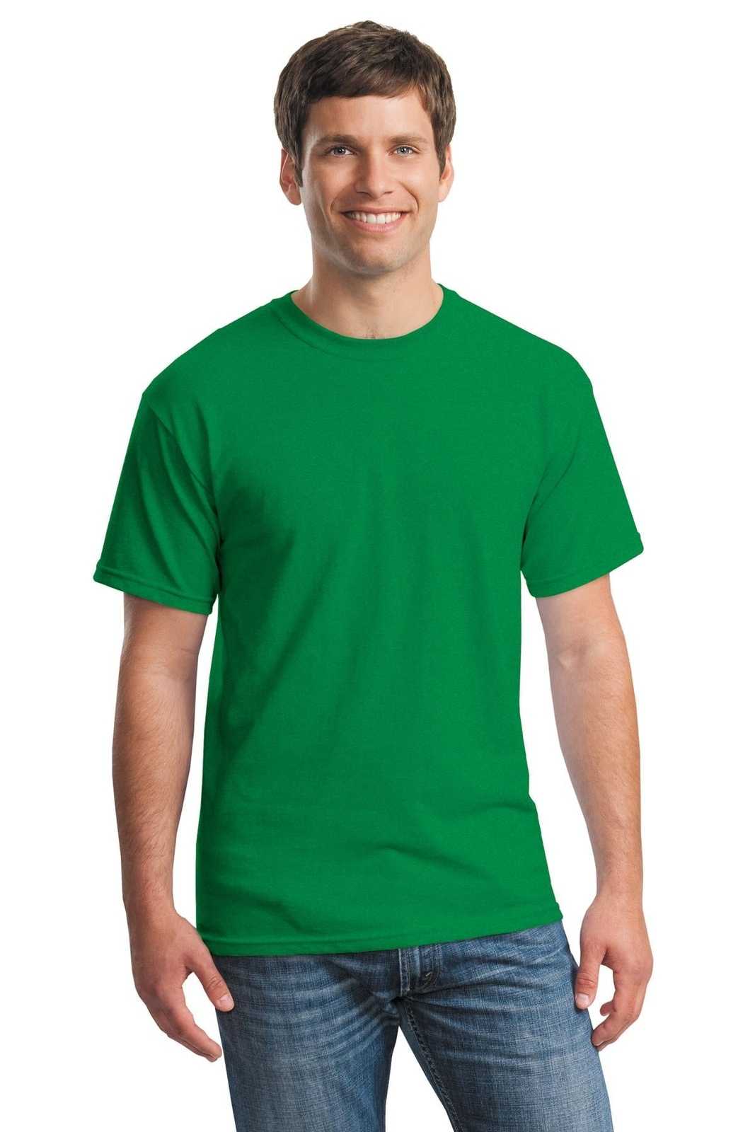 Gildan 5000 Heavy Cotton 100% Cotton T-Shirt - Antique Irish Green - HIT a Double
