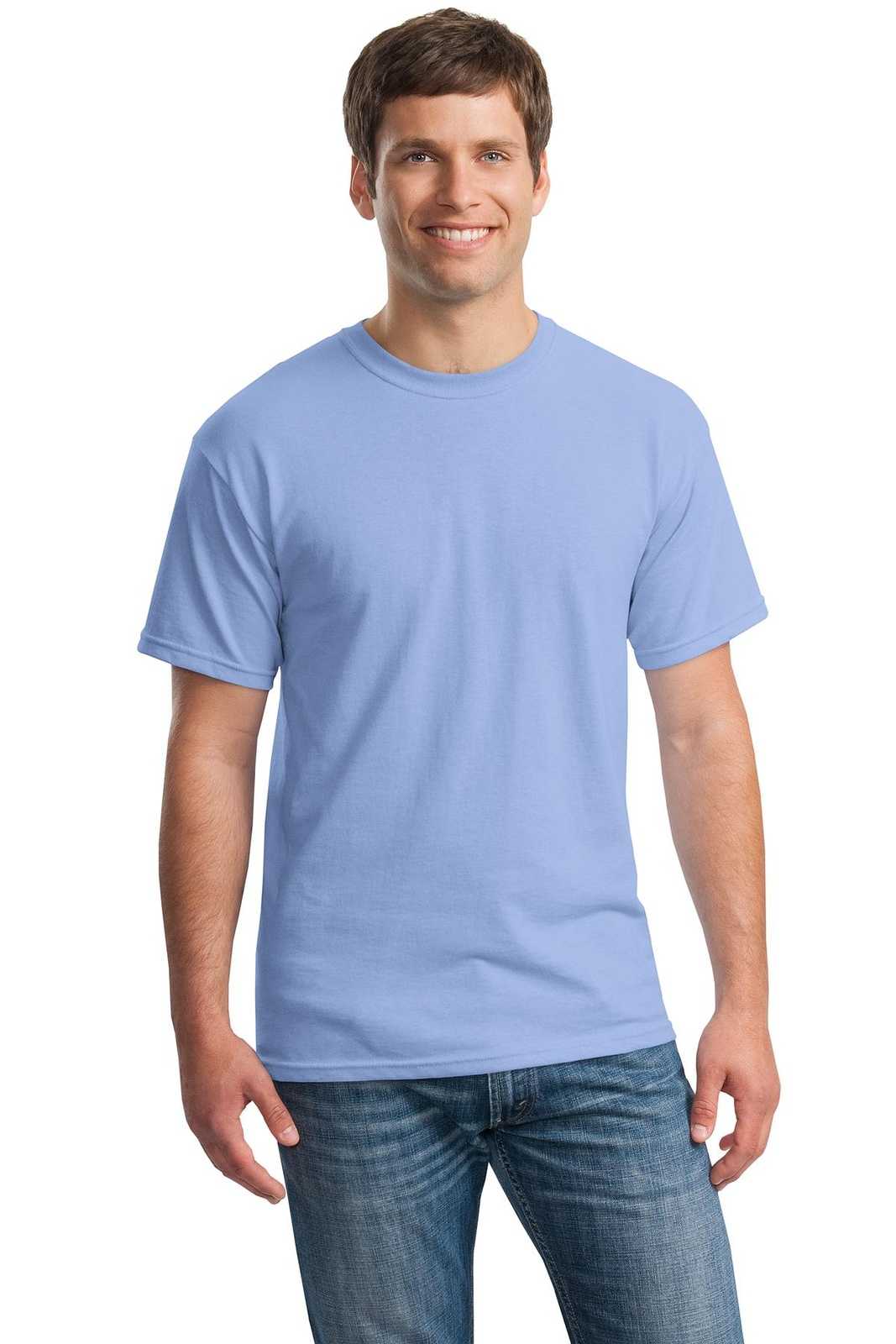 Gildan 5000 Heavy Cotton 100% Cotton T-Shirt - Carolina Blue