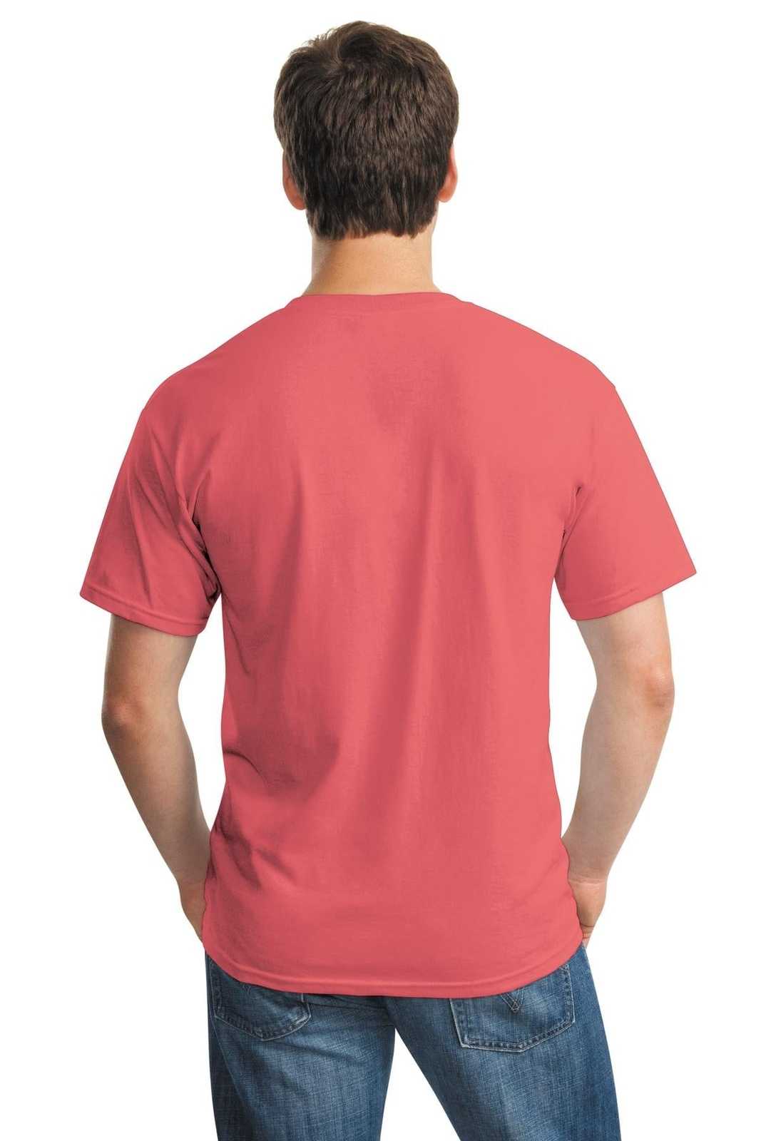 Gildan 5000 Heavy Cotton 100% Cotton T-Shirt - Coral Silk - HIT a Double