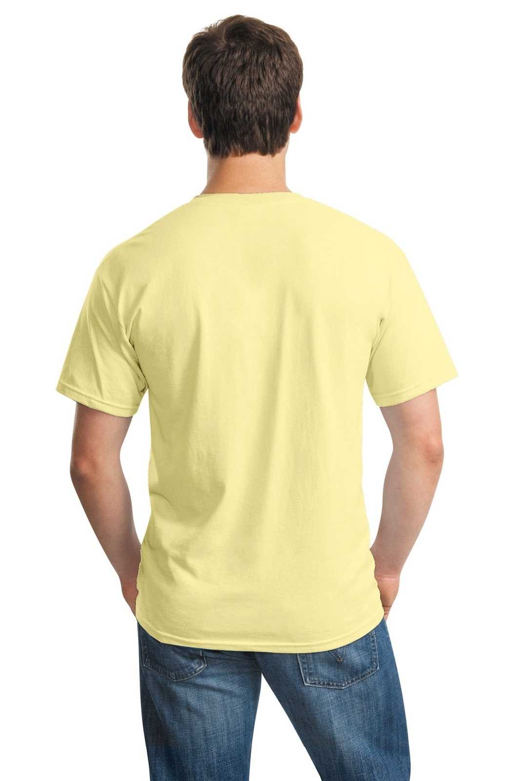 Gildan 5000 Heavy Cotton 100% Cotton T-Shirt - Cornsilk - HIT a Double