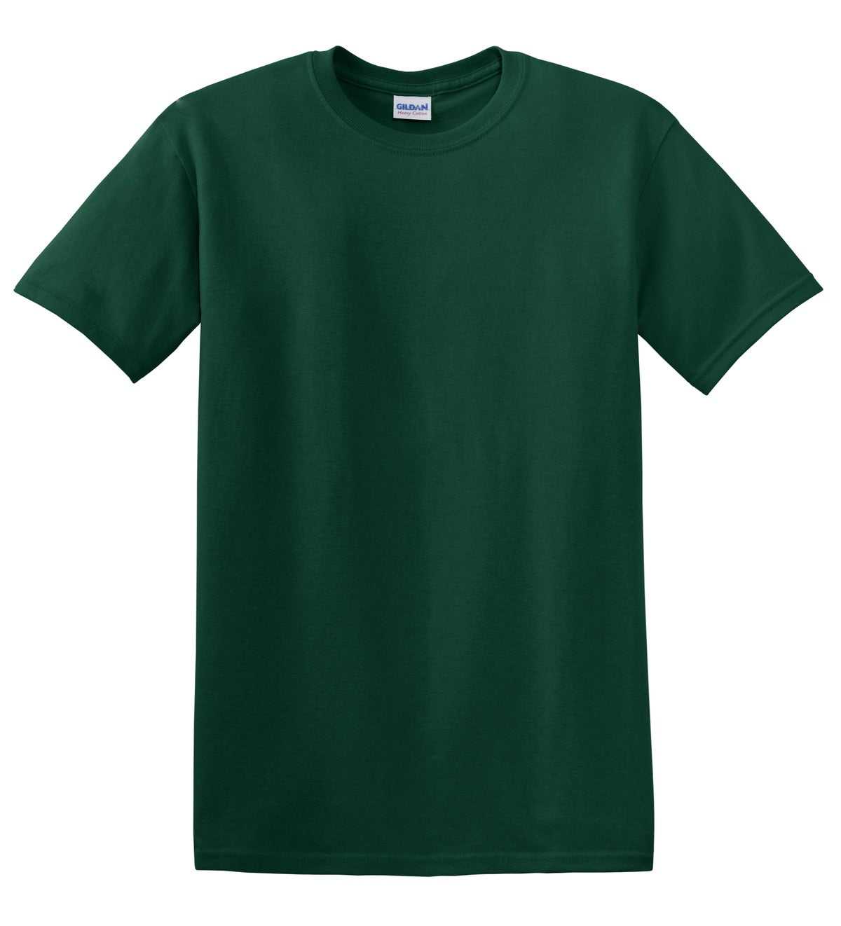 Gildan 5000 Heavy Cotton 100% Cotton T-Shirt - Forest - HIT a Double