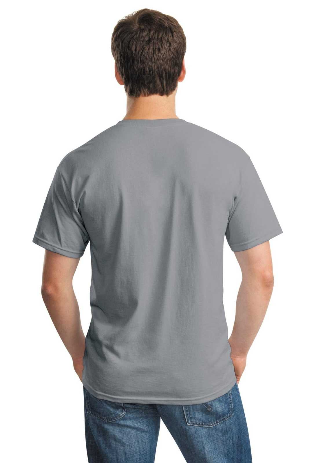 Gildan 5000 Heavy Cotton 100% Cotton T-Shirt - Gravel - HIT a Double