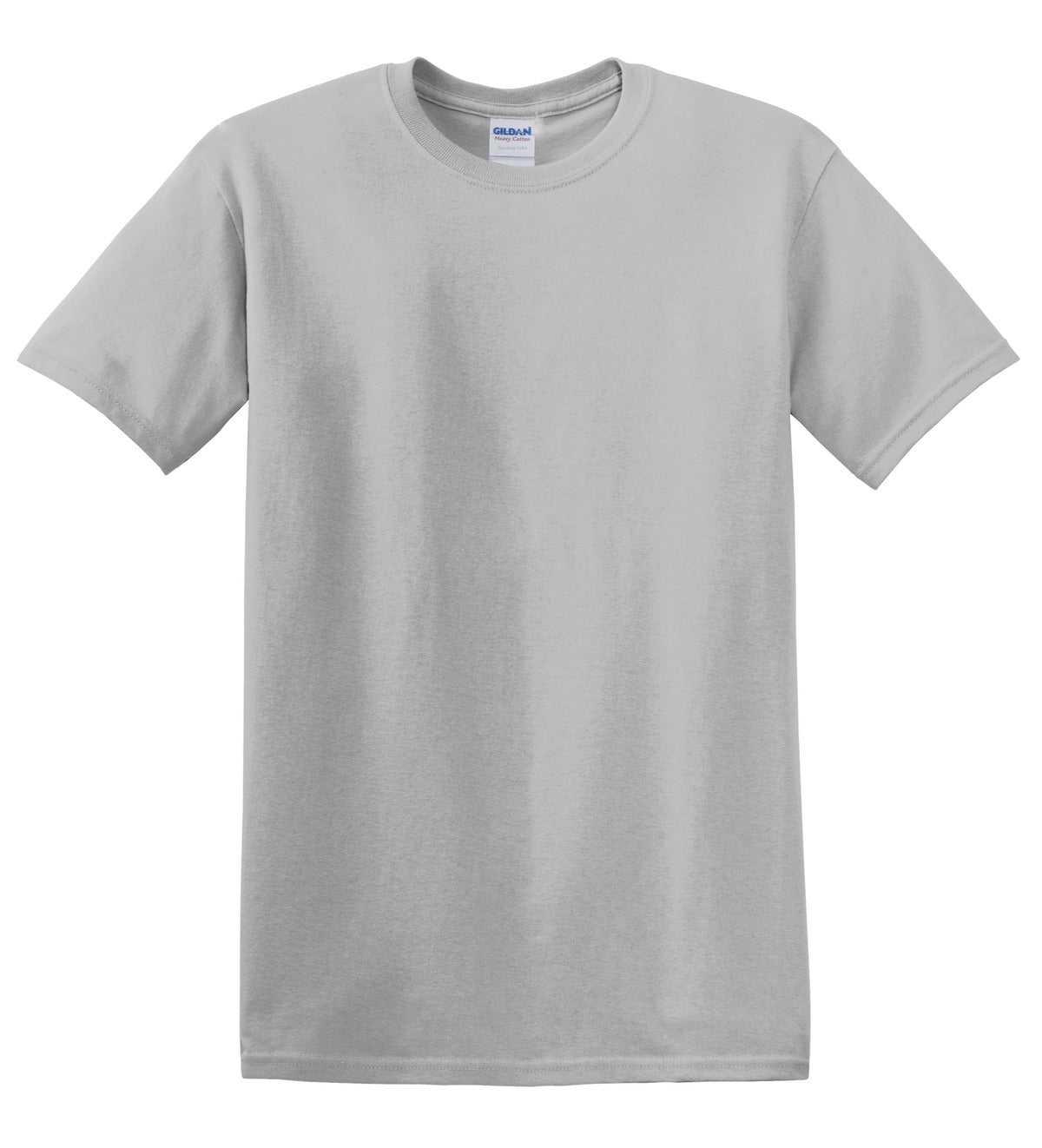 Gildan 5000 Heavy Cotton 100% Cotton T-Shirt - Ice Gray - HIT a Double