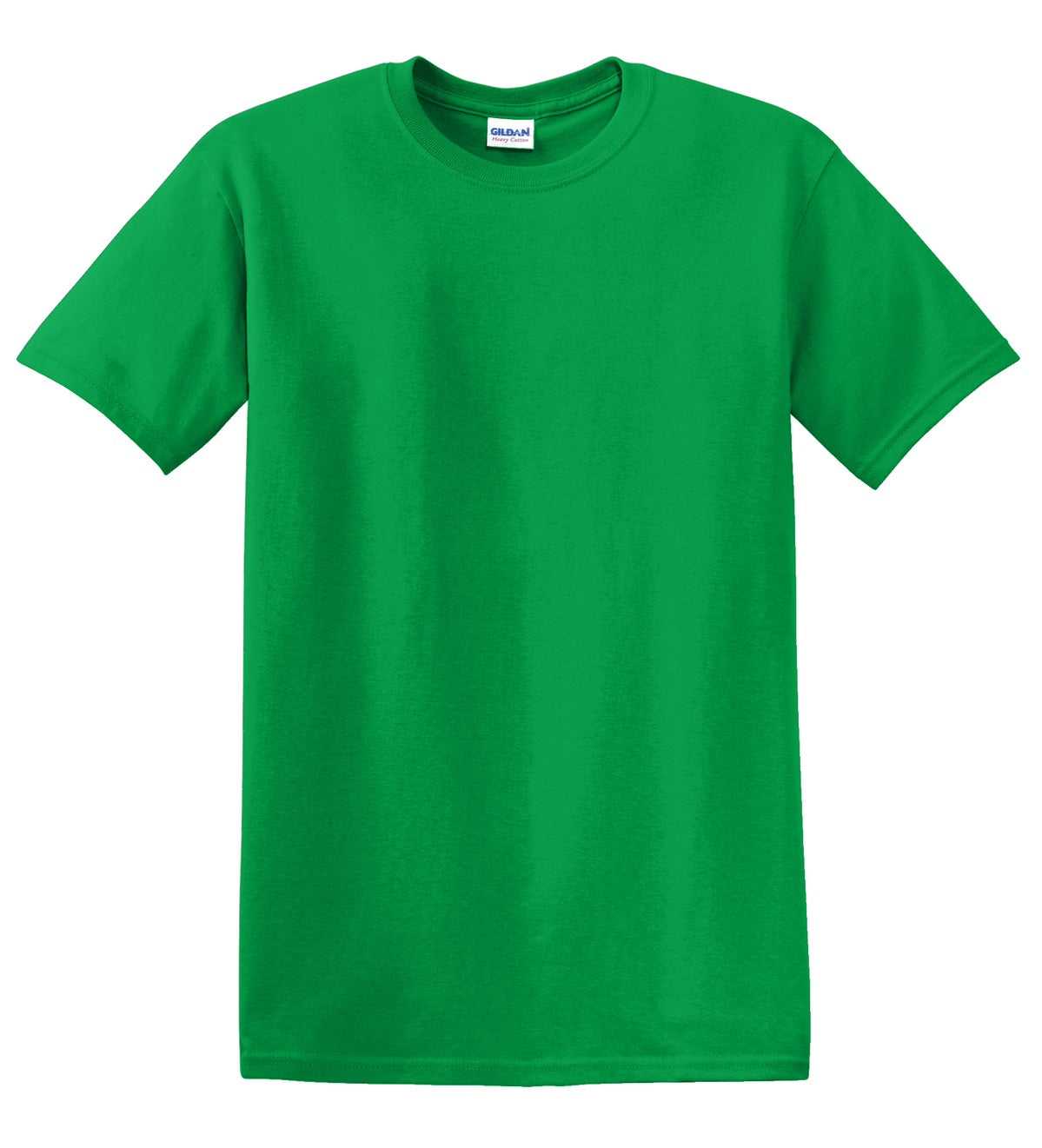 Gildan 5000 Heavy Cotton 100% Cotton T-Shirt - Irish Green - HIT a Double