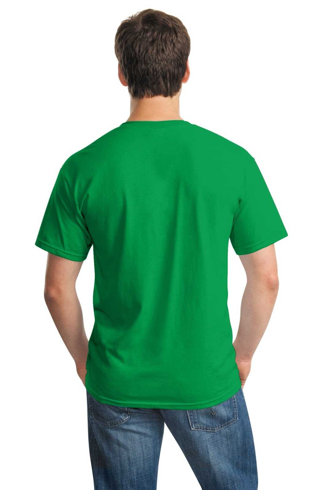 Gildan 5000 Heavy Cotton 100% Cotton T-Shirt - Irish Green - HIT a Double