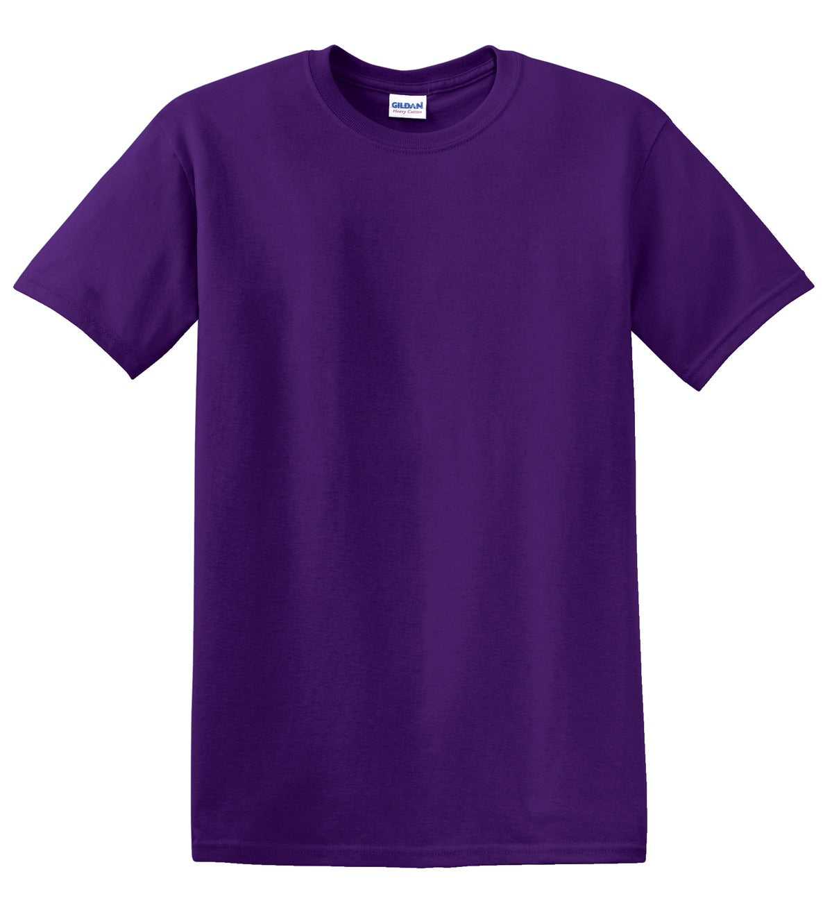 Gildan 5000 Heavy Cotton 100% Cotton T-Shirt - Purple - HIT a Double