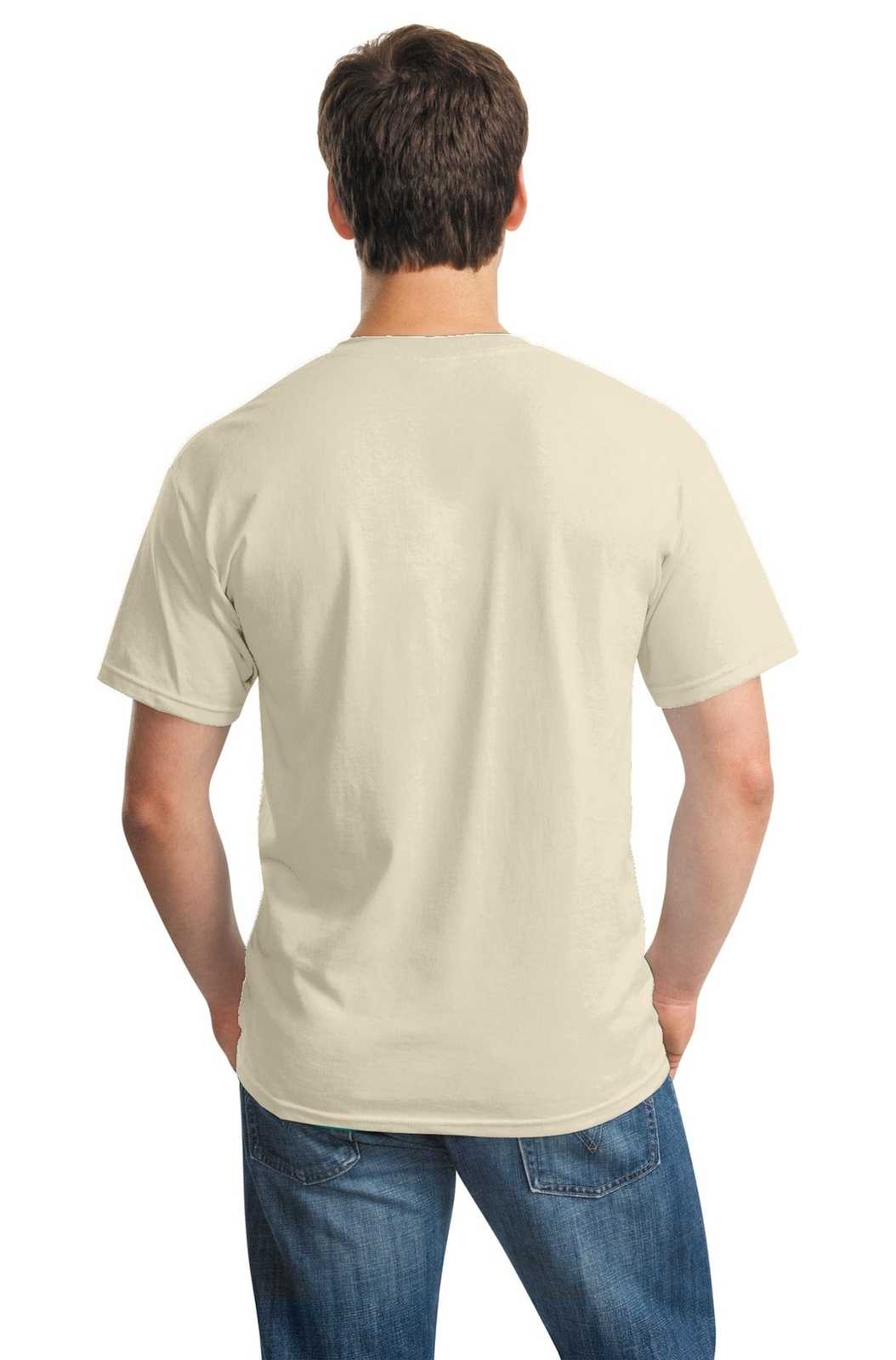 Gildan 5000 Heavy Cotton 100% Cotton T-Shirt - Sand - HIT a Double