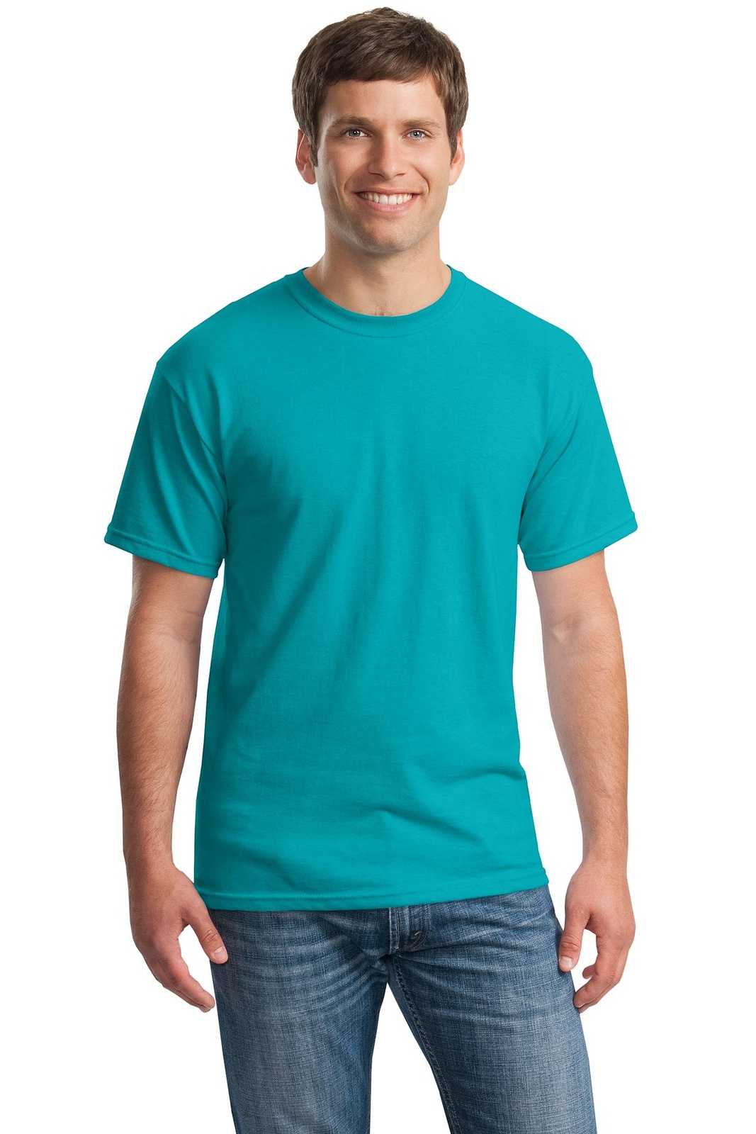 Gildan 5000 Heavy Cotton 100% Cotton T-Shirt - Tropical Blue