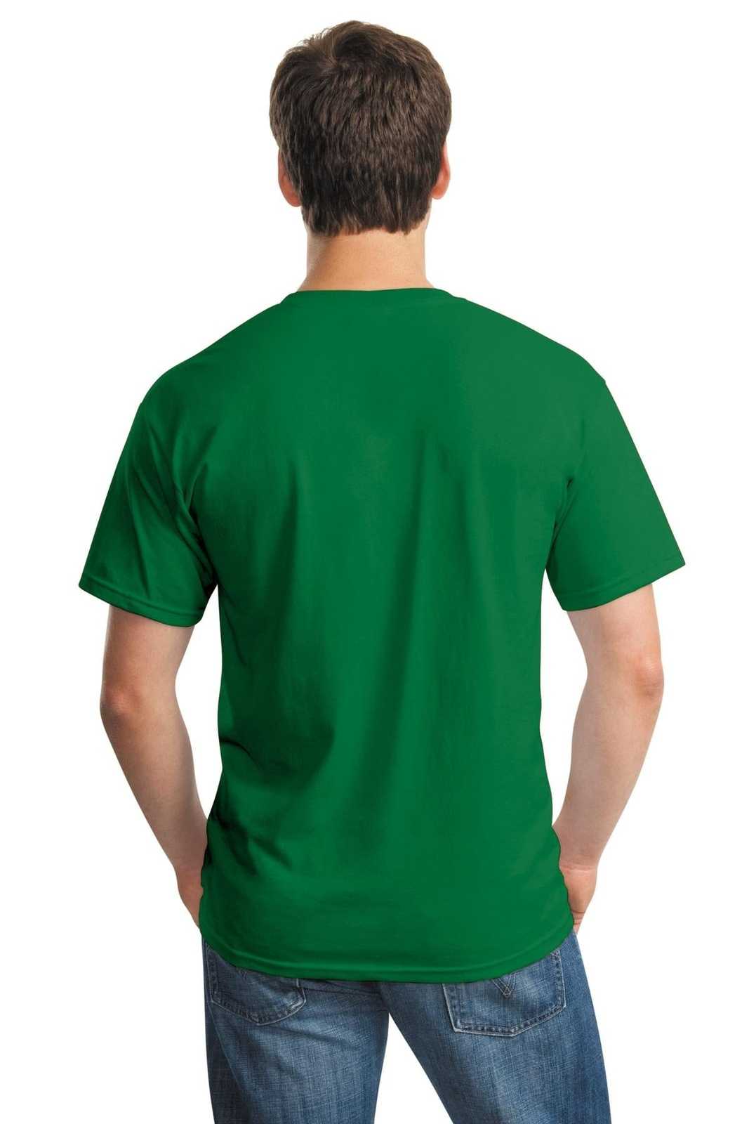 Gildan 5000 Heavy Cotton 100% Cotton T-Shirt - Turf Green - HIT a Double