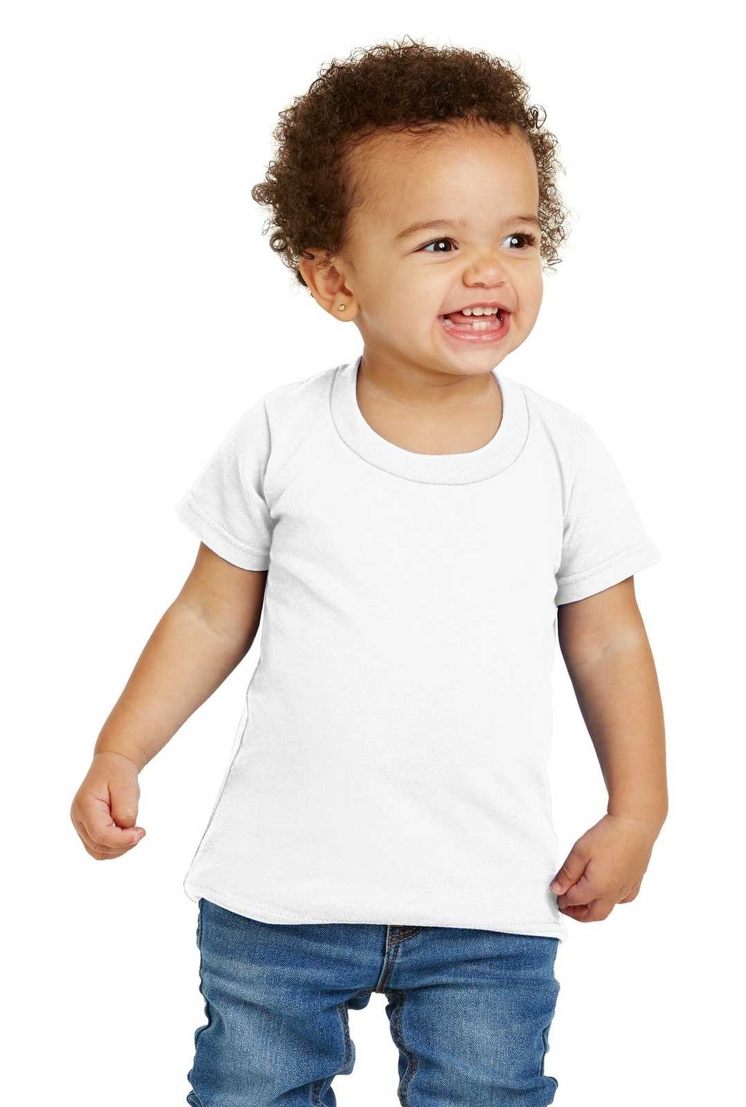 Gildan 5100P Toddler Heavy Cotton 100% Cotton T-Shirt - White - HIT a Double