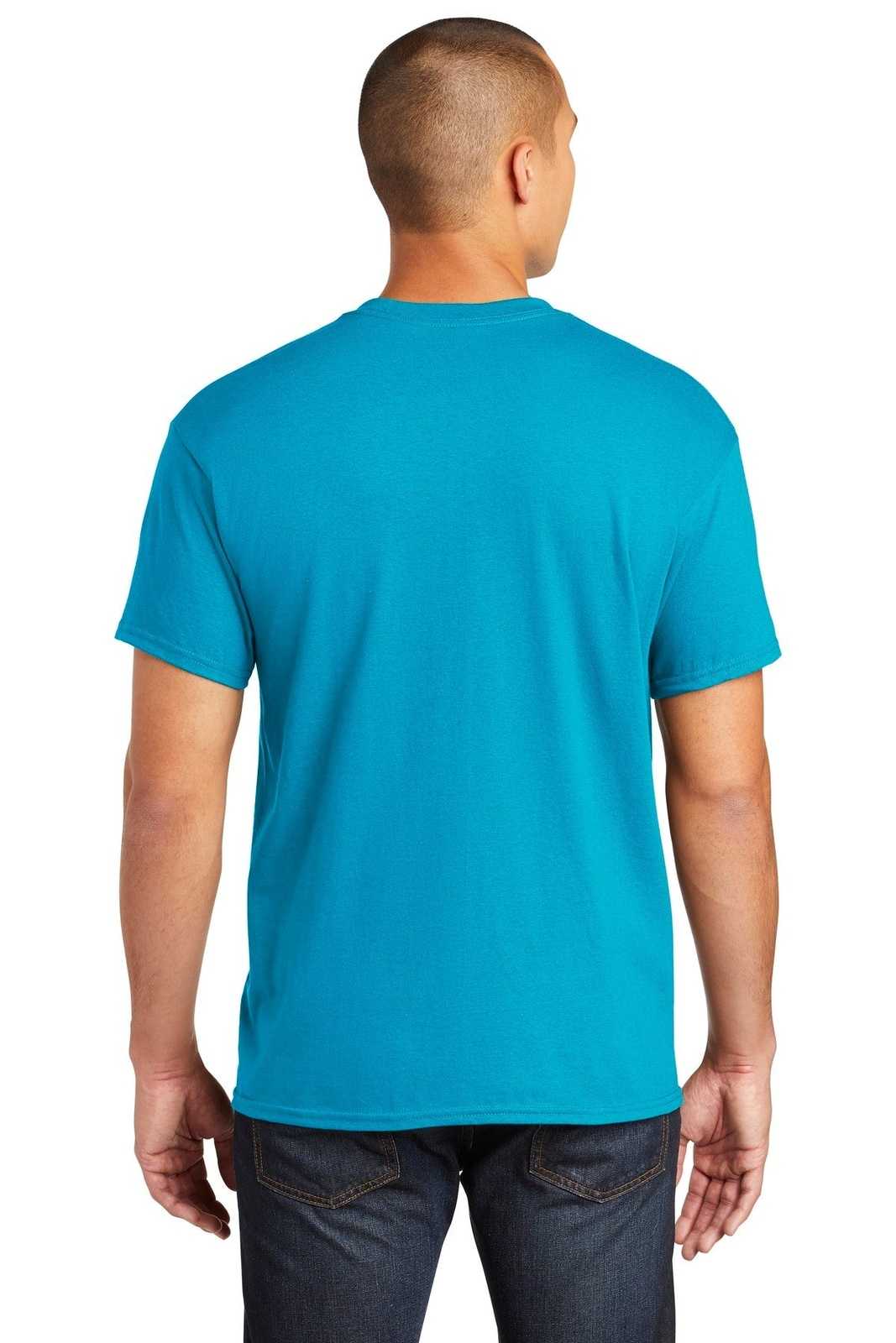 Gildan 5300 Heavy Cotton 100% Cotton Pocket T-Shirt - Sapphire - HIT a Double