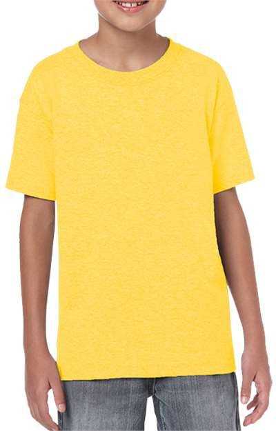 Gildan 64000B Softstyle Youth T-Shirt - Daisy&quot; - &quot;HIT a Double