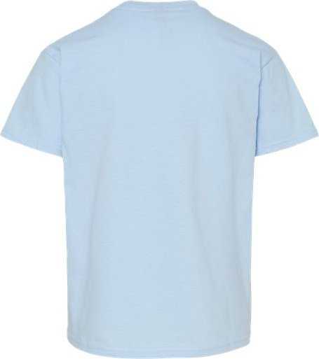 Gildan 64000B Softstyle Youth T-Shirt - Light Blue&quot; - &quot;HIT a Double