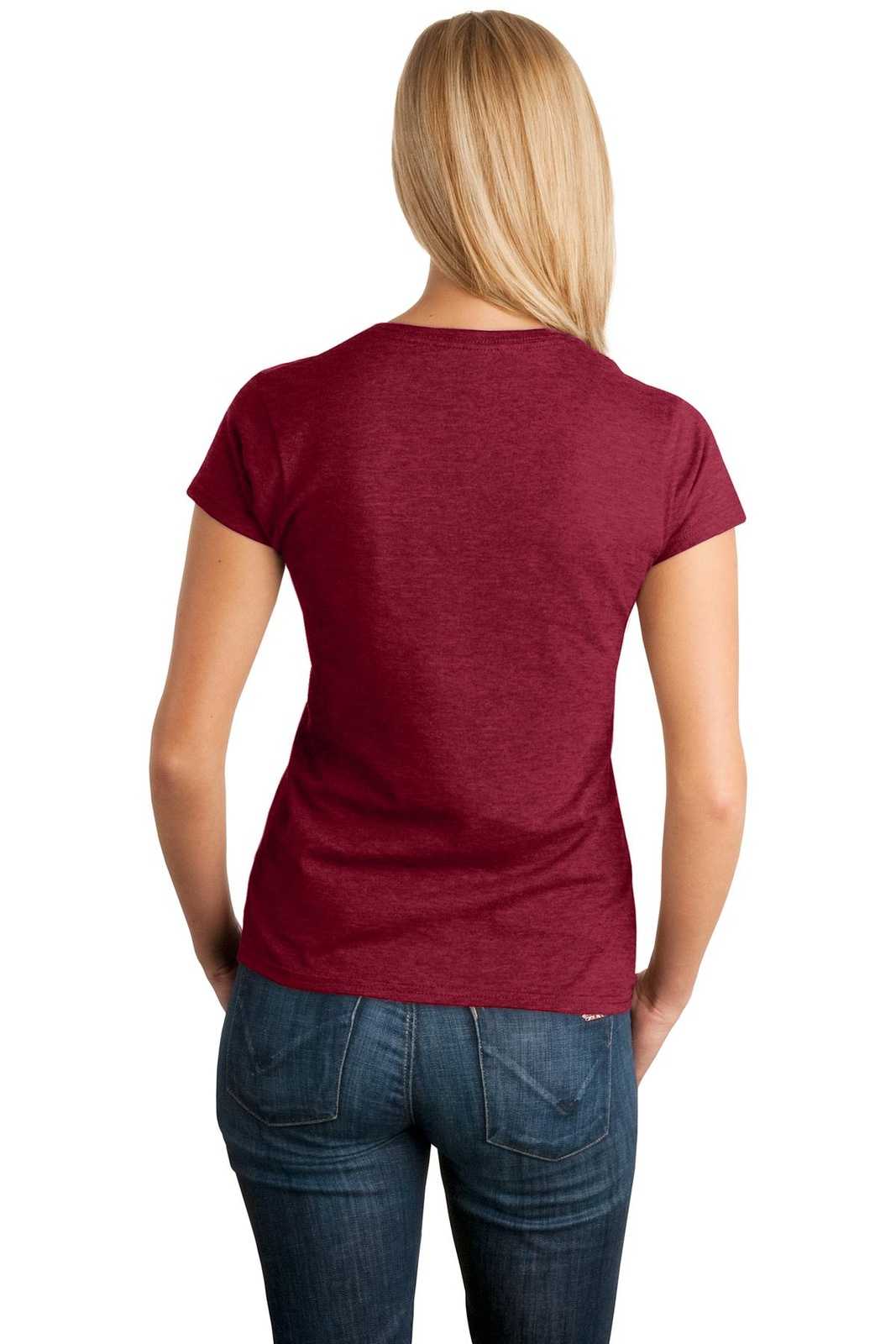 Gildan 64000L Softstyle Ladies T-Shirt - Antique Cherry Red - HIT a Double
